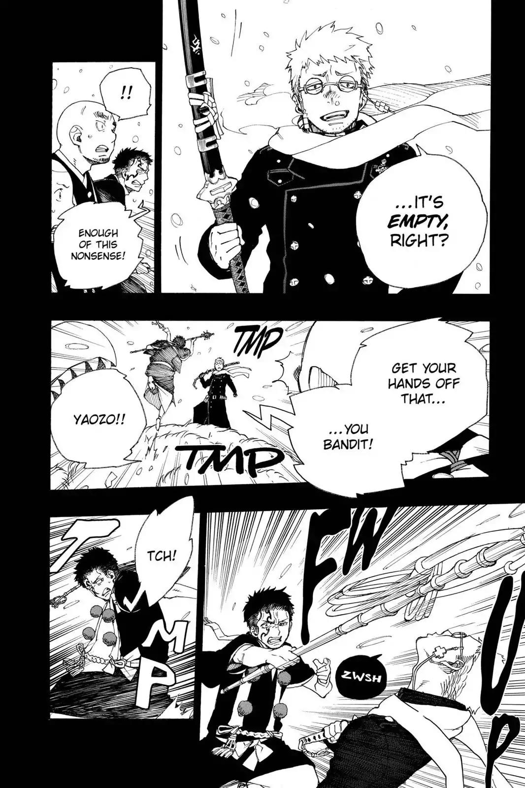 Ao no Exorcist Chapter 24 page 20 - Chapter 24: Empty Sword