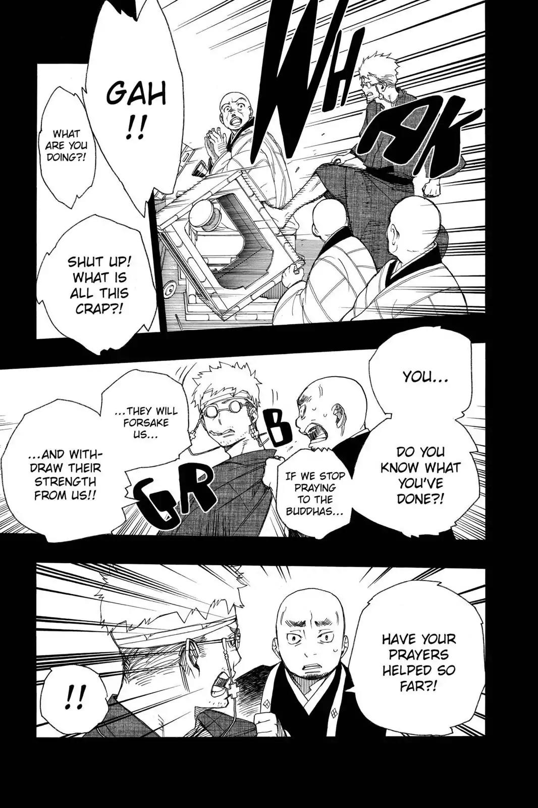 Ao no Exorcist Chapter 24 page 27 - Chapter 24: Empty Sword