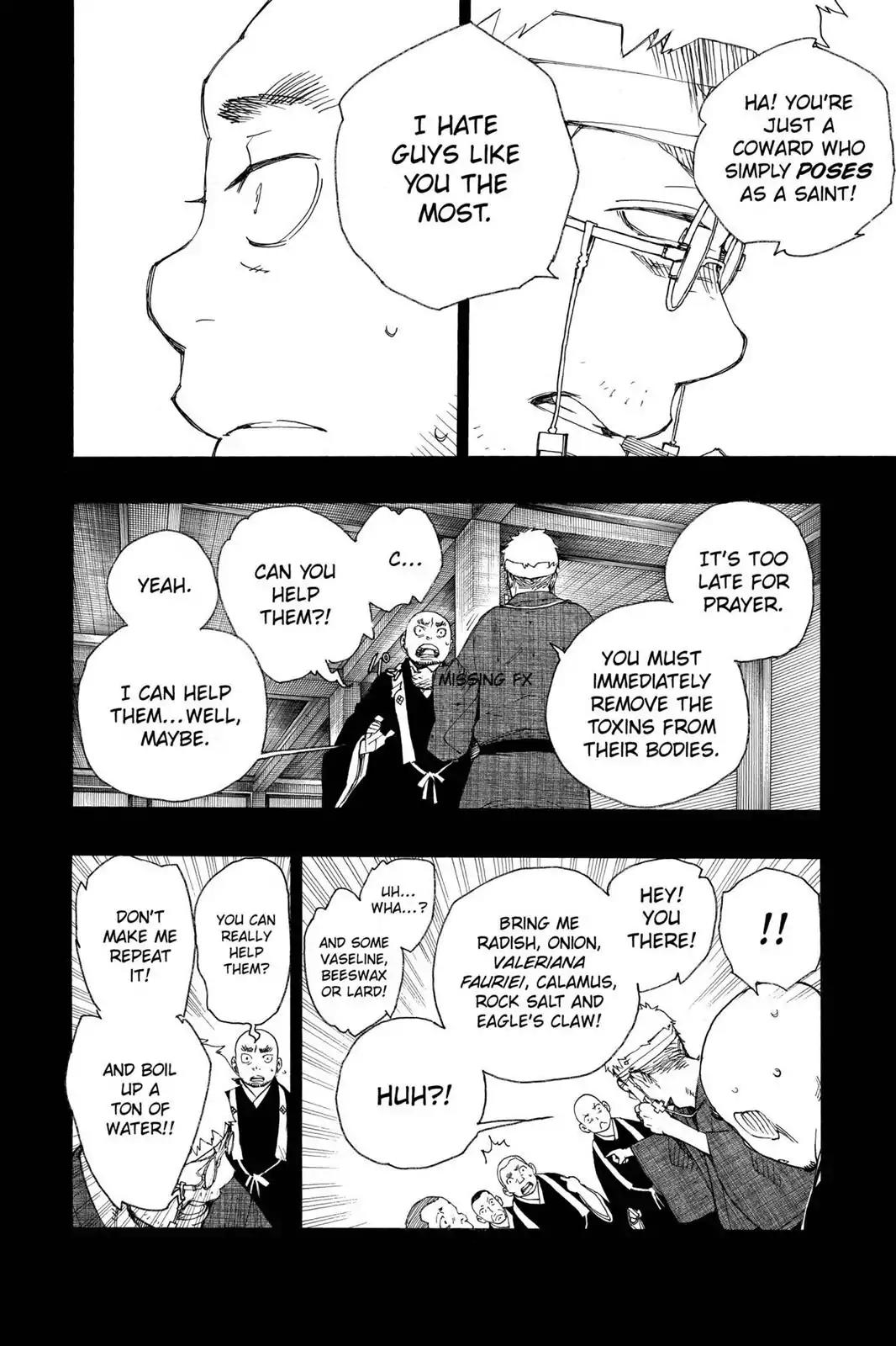 Ao no Exorcist Chapter 24 page 28 - Chapter 24: Empty Sword