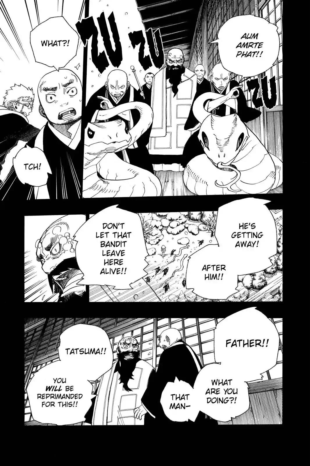 Ao no Exorcist Chapter 24 page 33 - Chapter 24: Empty Sword