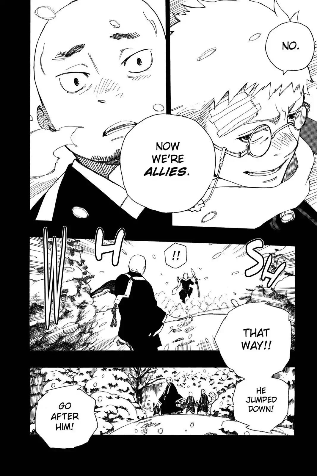 Ao no Exorcist Chapter 24 page 38 - Chapter 24: Empty Sword