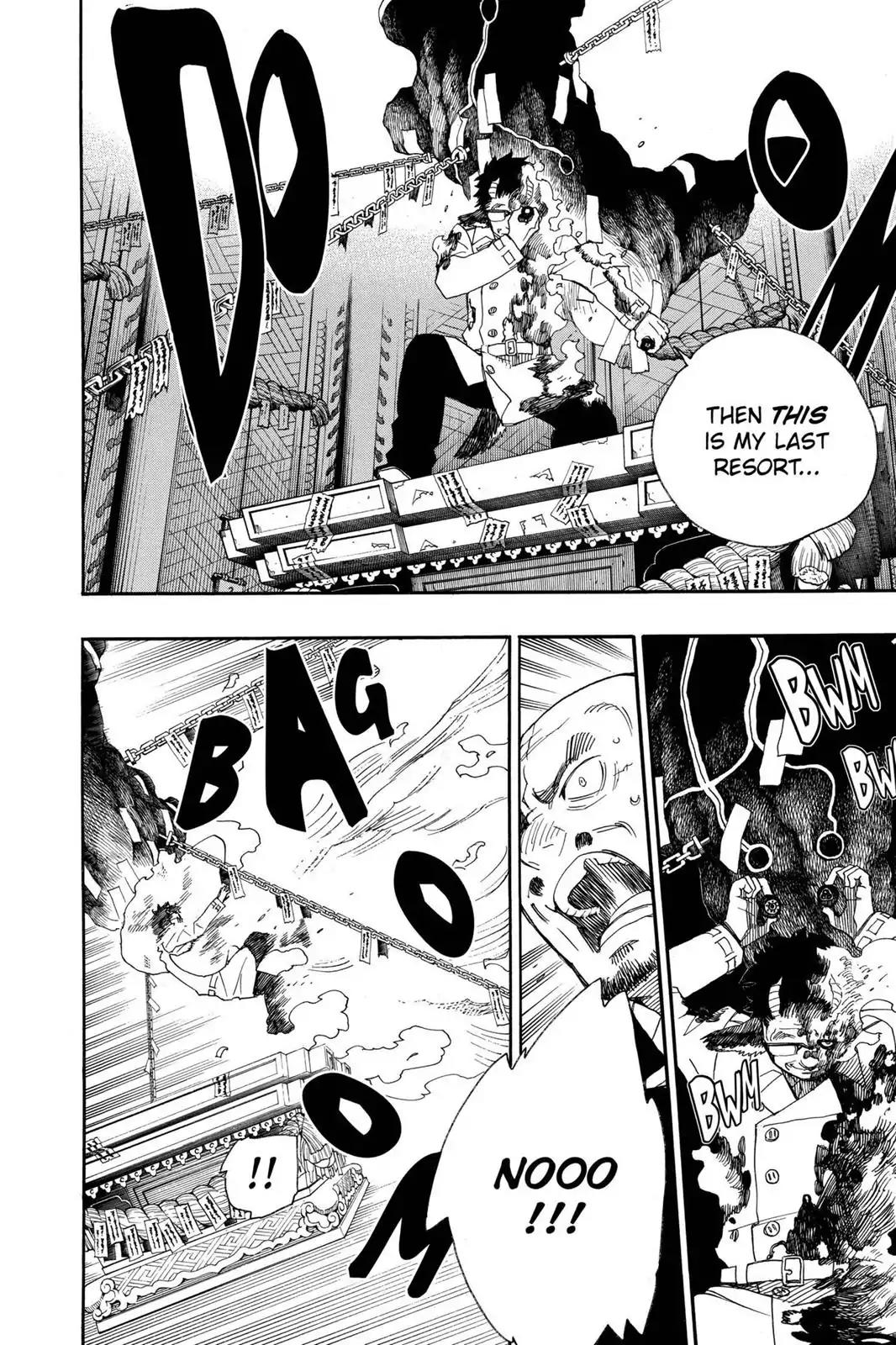 Ao no Exorcist Chapter 25 page 12 - Chapter 25: Impure King