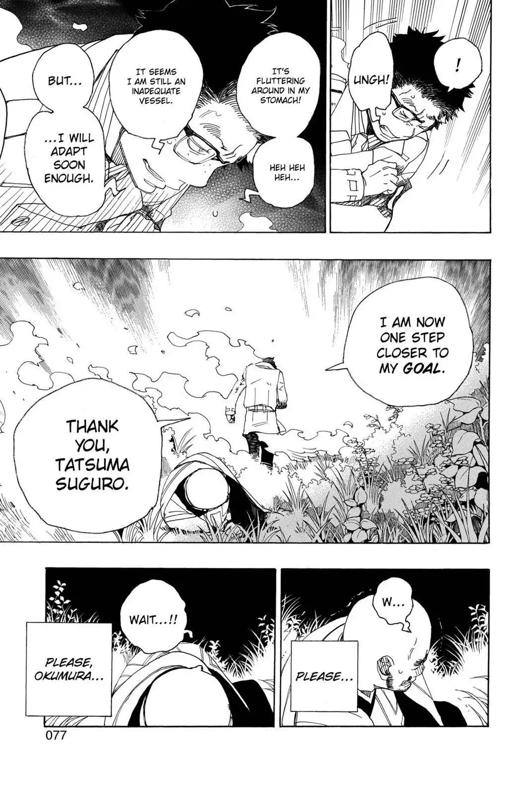 Ao no Exorcist Chapter 25 page 28 - Chapter 25: Impure King