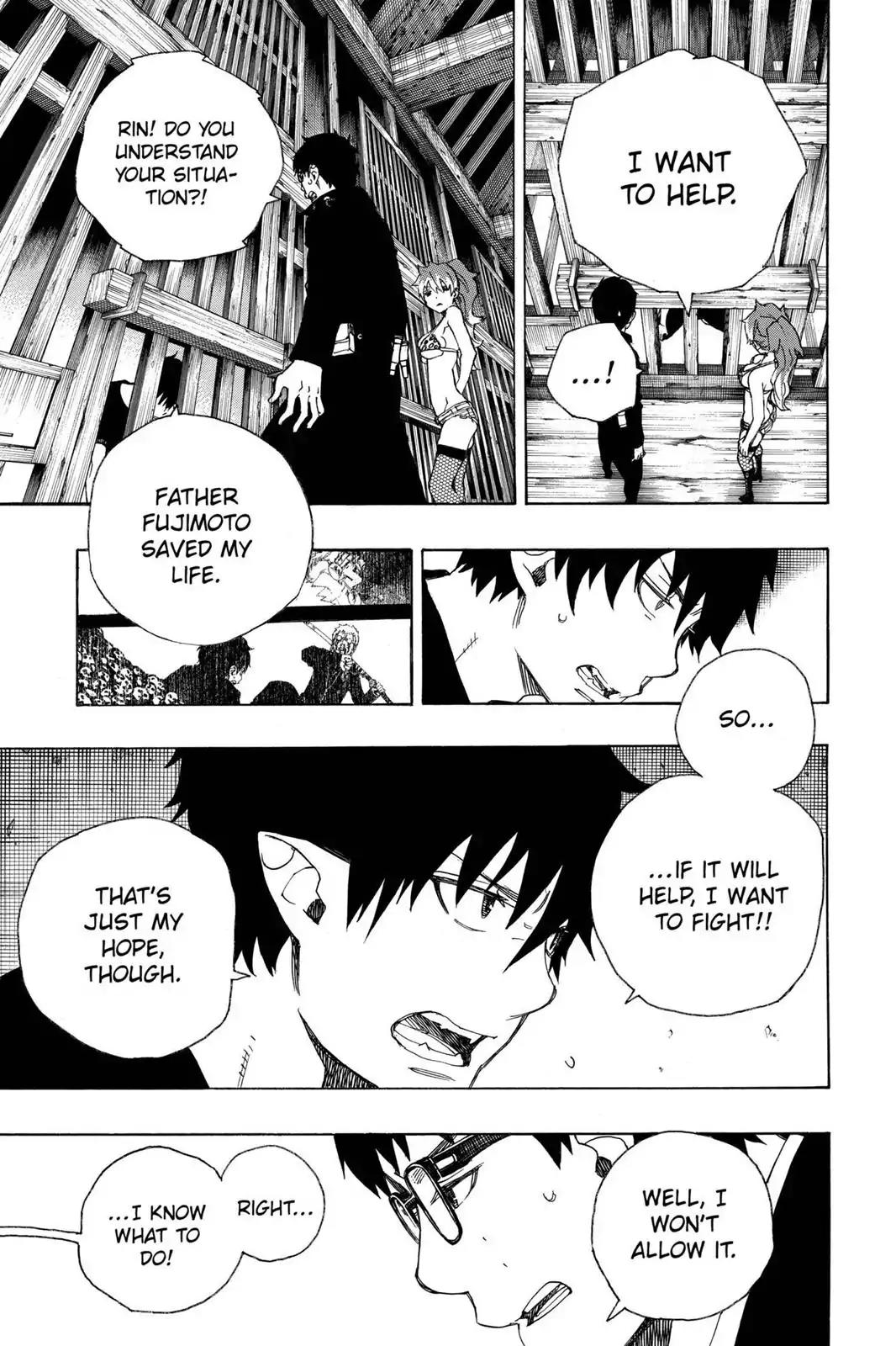 Ao no Exorcist Chapter 25 page 32 - Chapter 25: Impure King