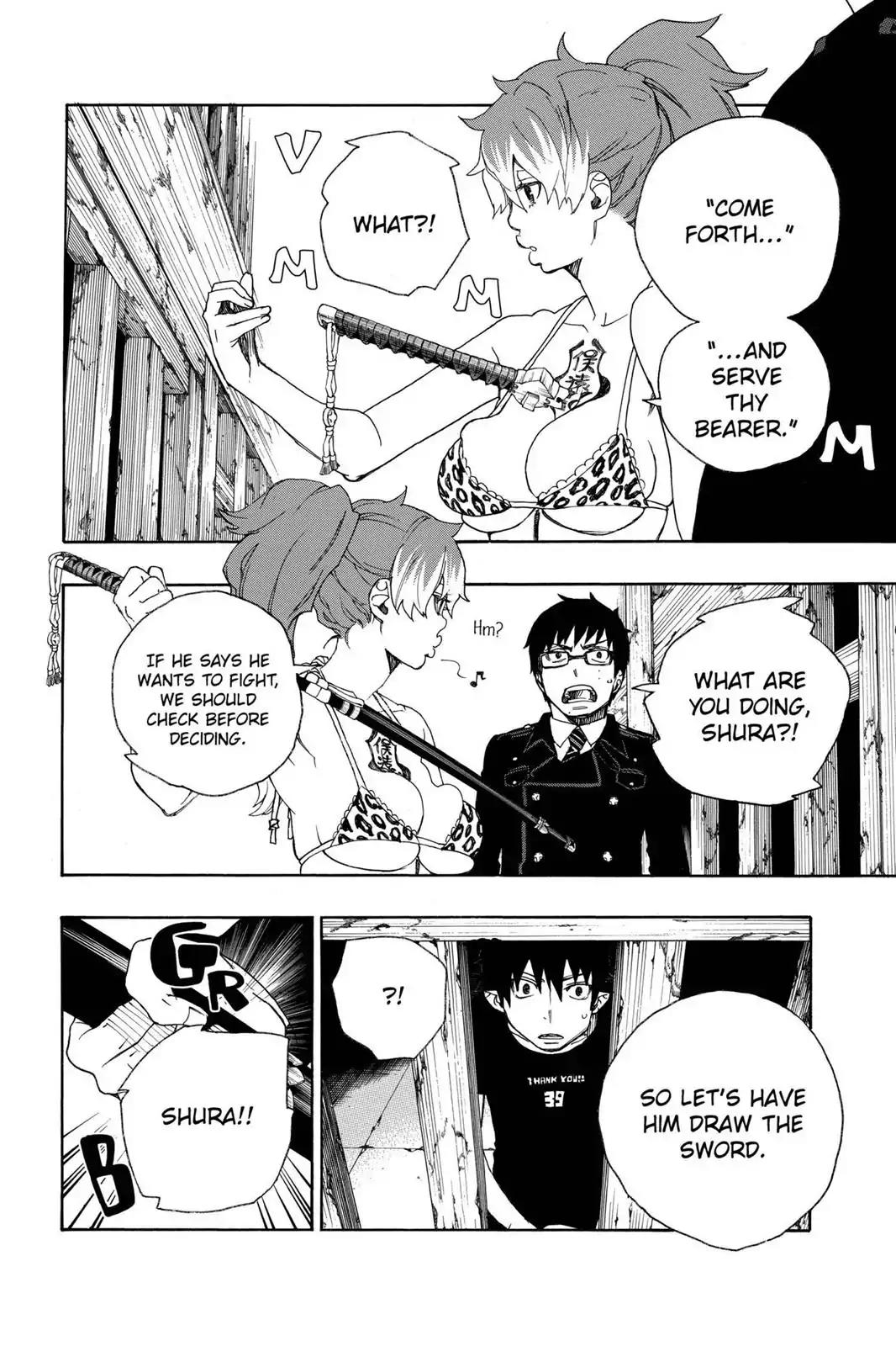Ao no Exorcist Chapter 25 page 33 - Chapter 25: Impure King