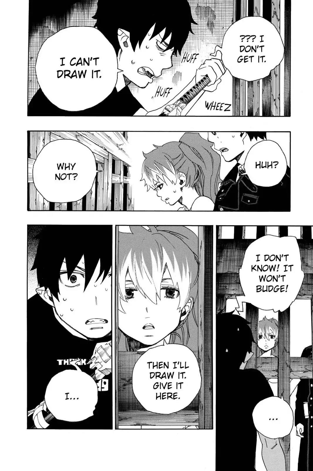 Ao no Exorcist Chapter 25 page 37 - Chapter 25: Impure King