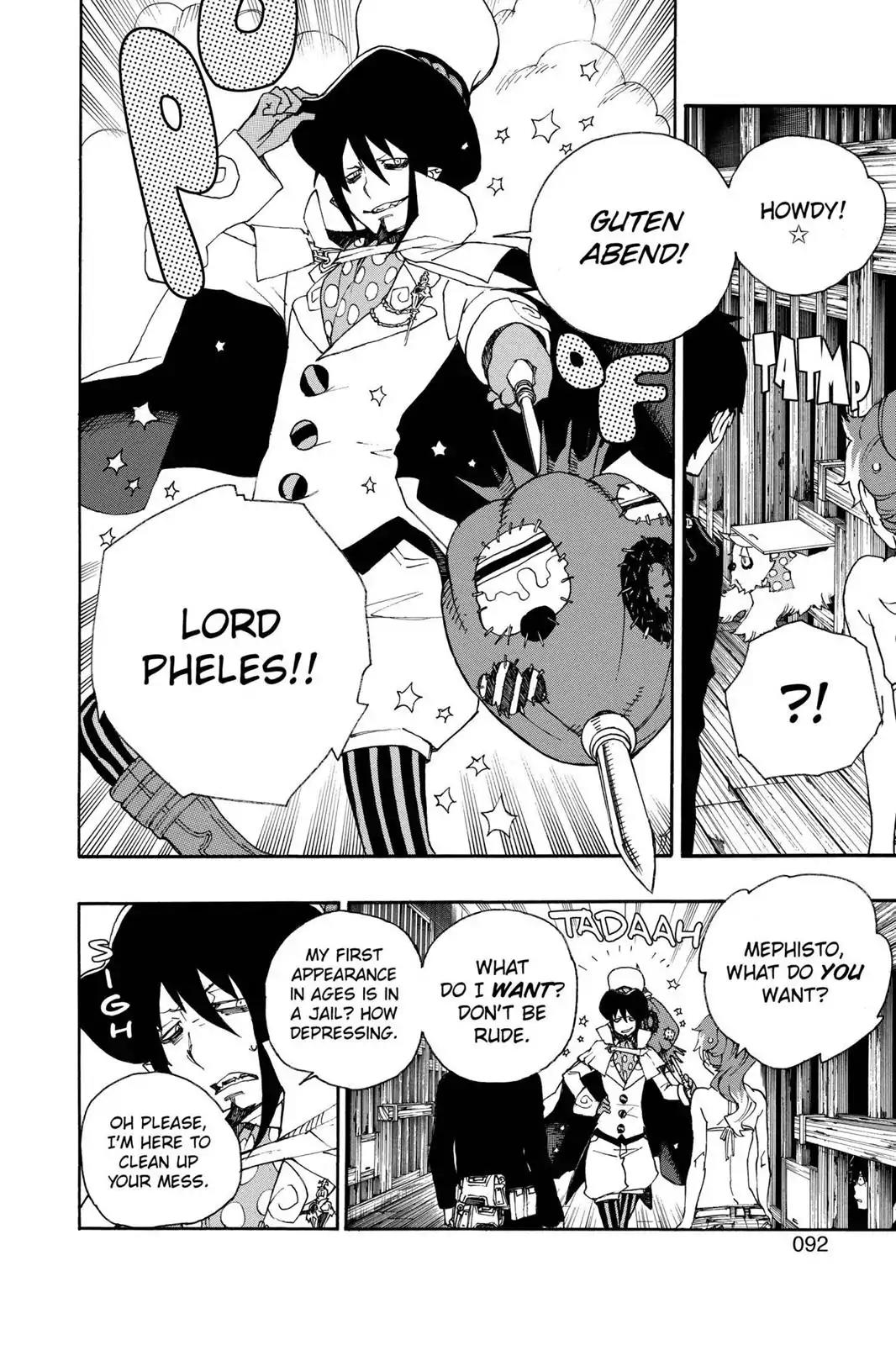 Ao no Exorcist Chapter 26 page 2 - Chapter 26: Fire of the Heart