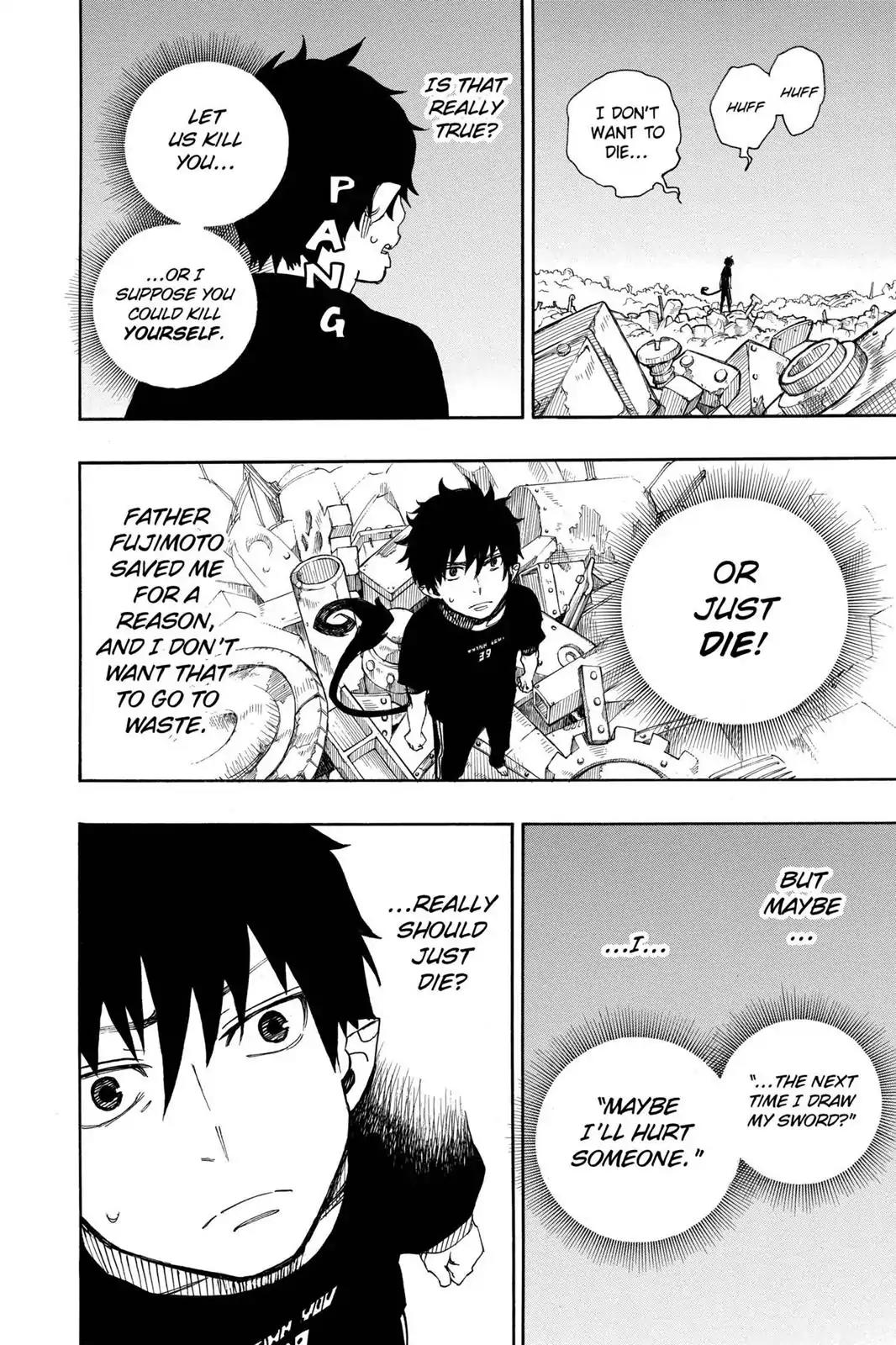 Ao no Exorcist Chapter 26 page 26 - Chapter 26: Fire of the Heart