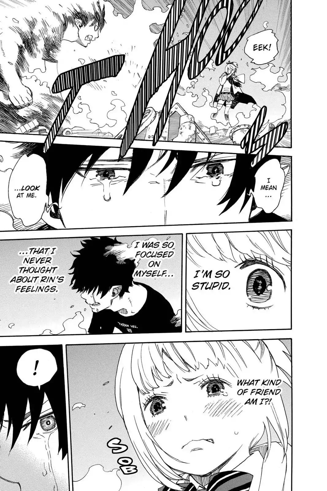 Ao no Exorcist Chapter 26 page 31 - Chapter 26: Fire of the Heart