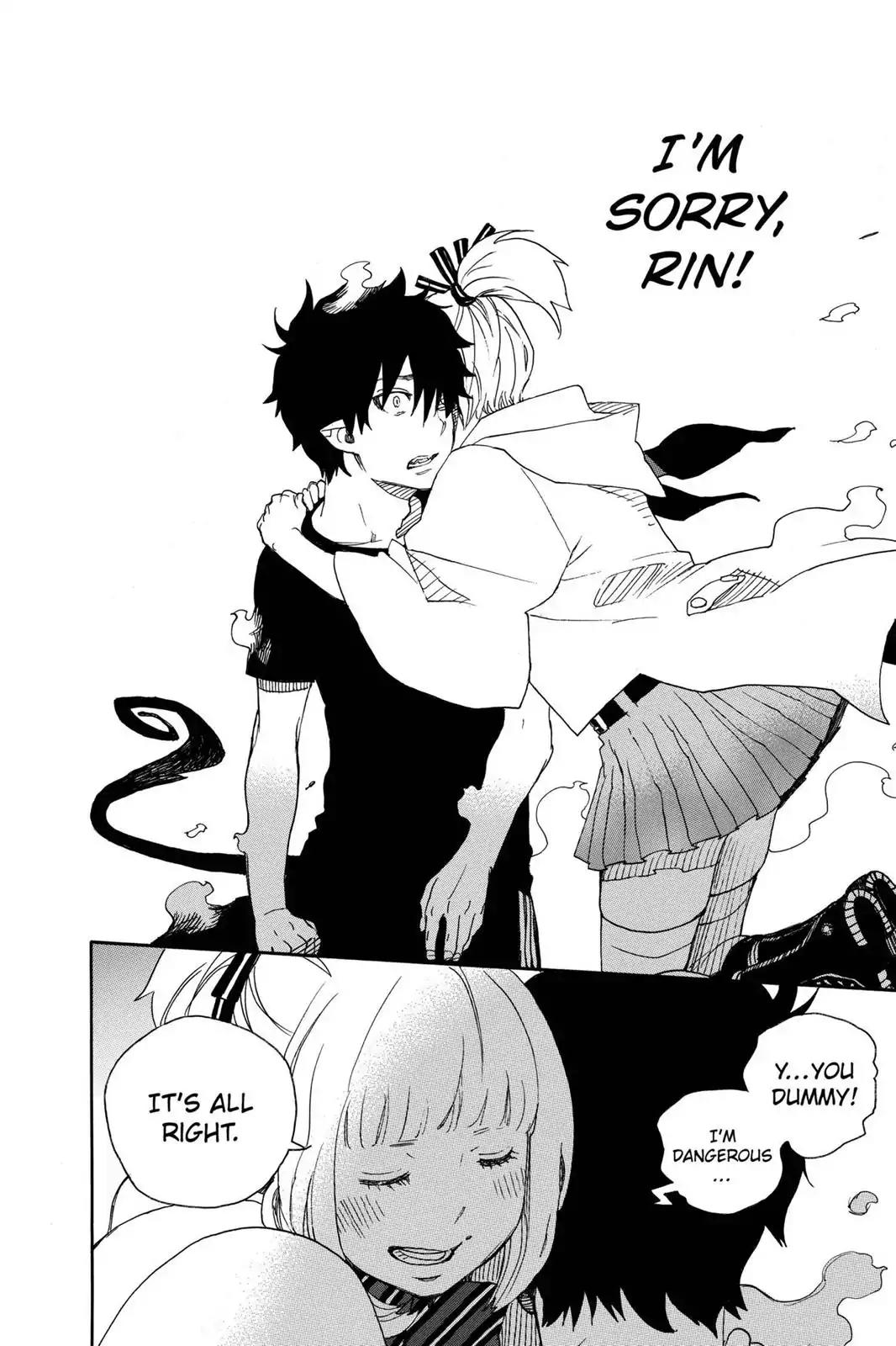 Ao no Exorcist Chapter 26 page 32 - Chapter 26: Fire of the Heart