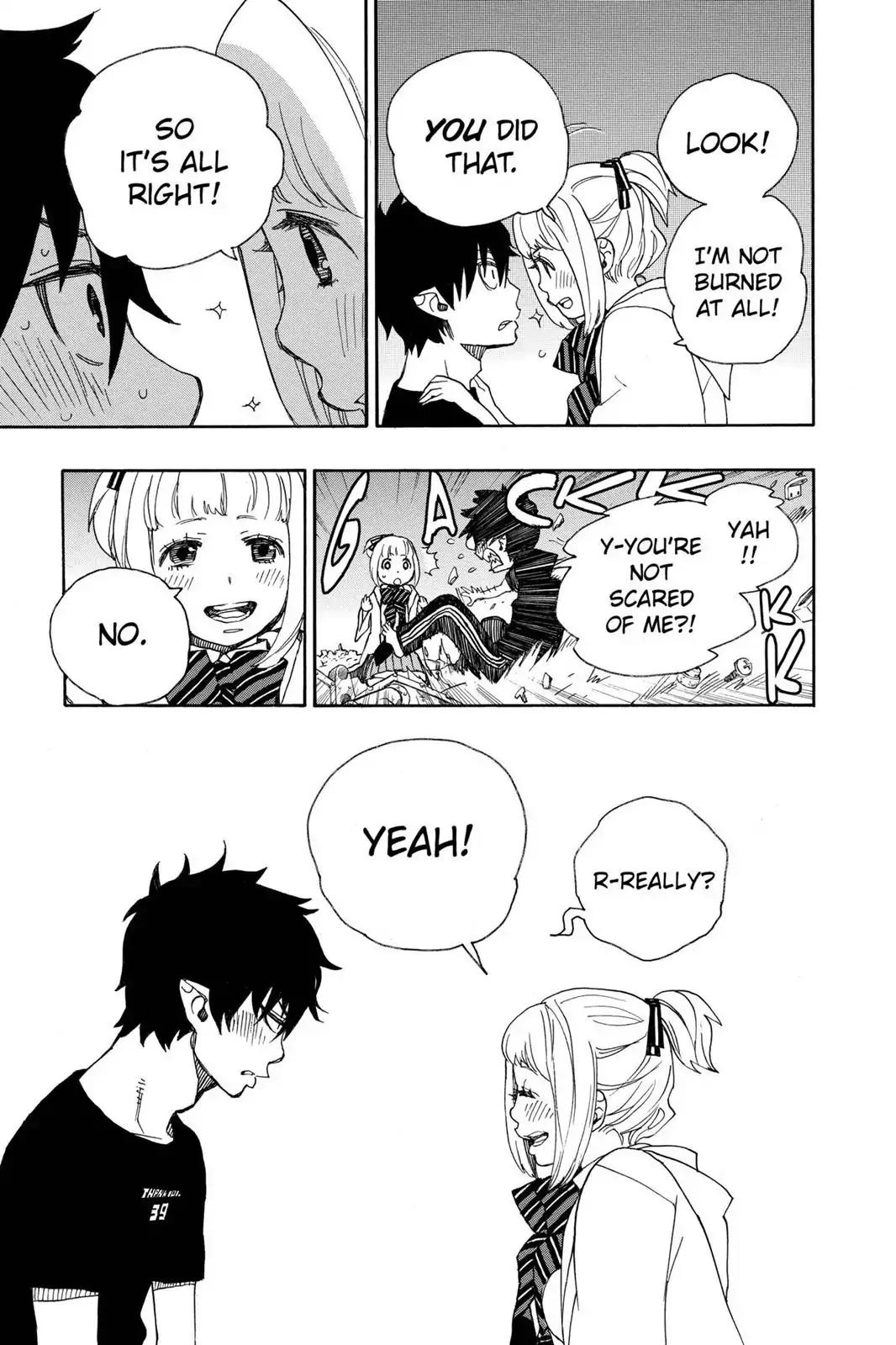 Ao no Exorcist Chapter 26 page 33 - Chapter 26: Fire of the Heart