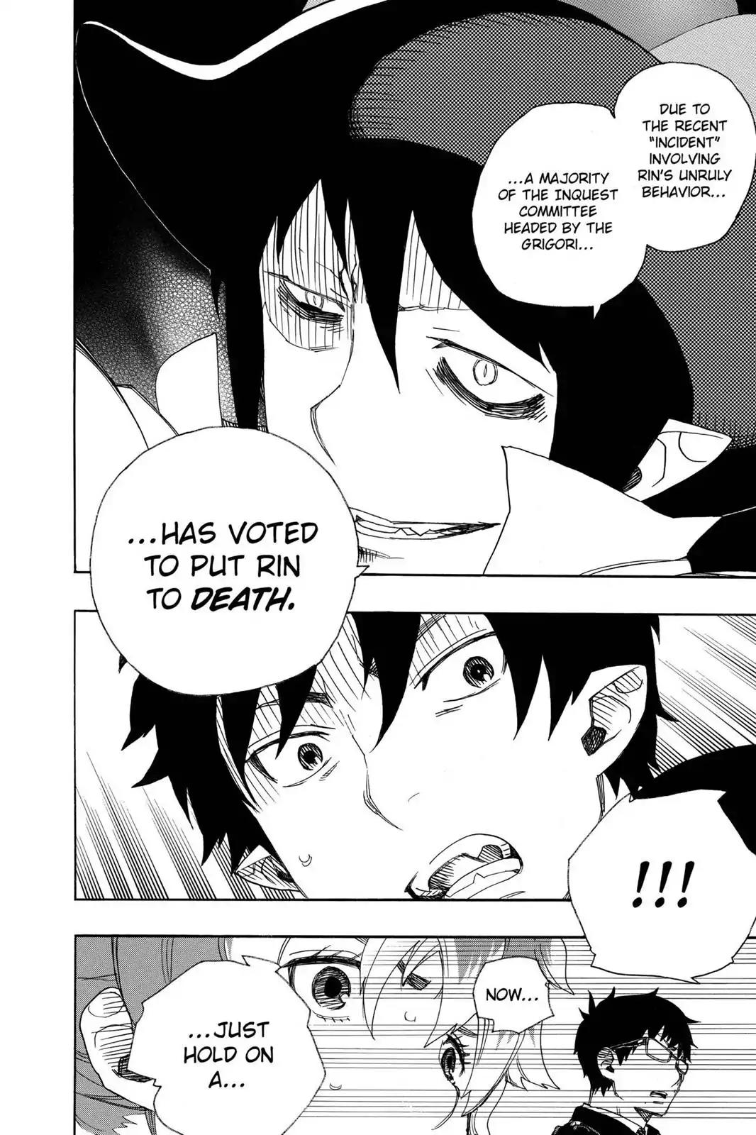 Ao no Exorcist Chapter 26 page 4 - Chapter 26: Fire of the Heart