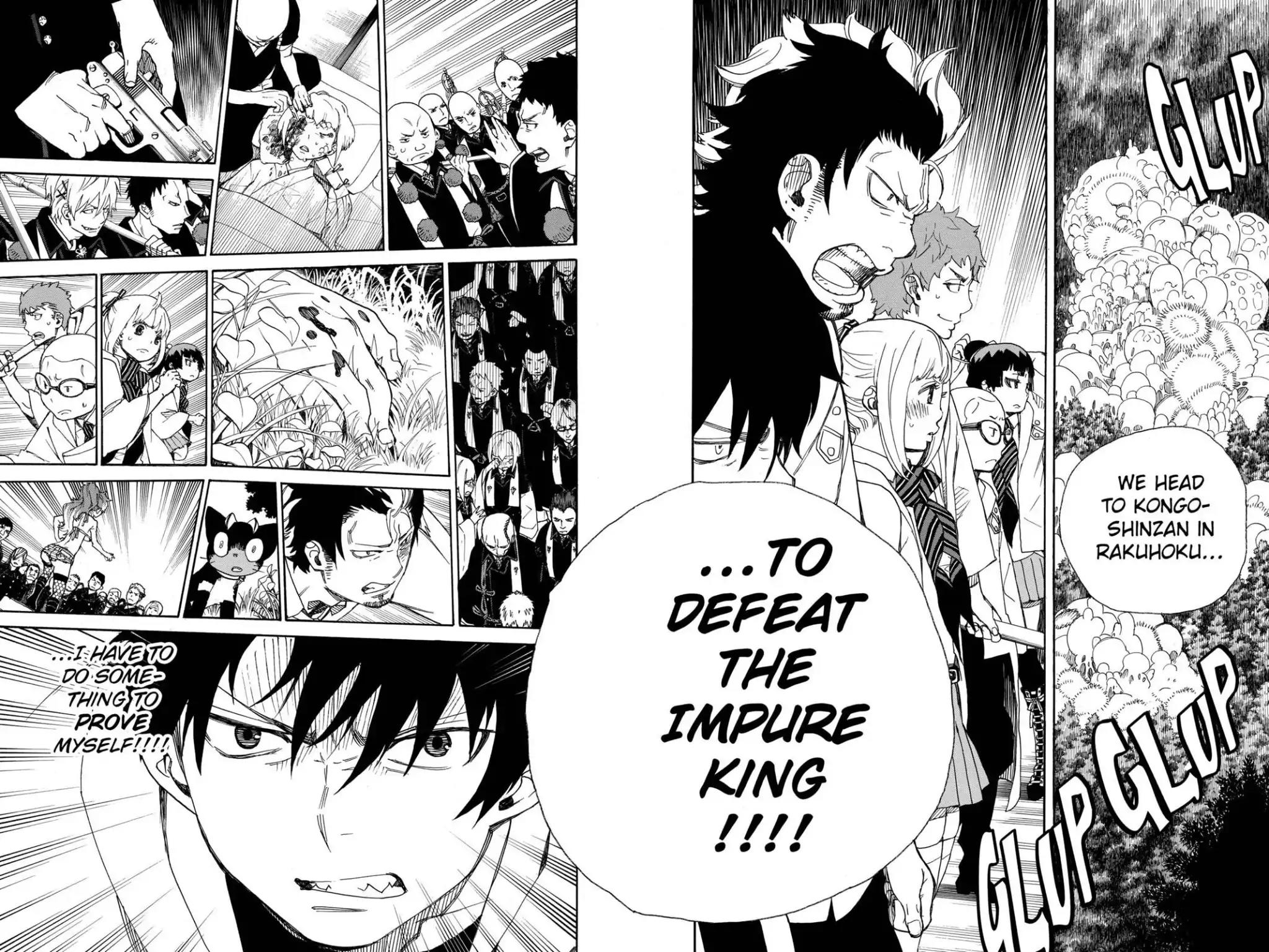 Ao no Exorcist Chapter 26 page 40 - Chapter 26: Fire of the Heart