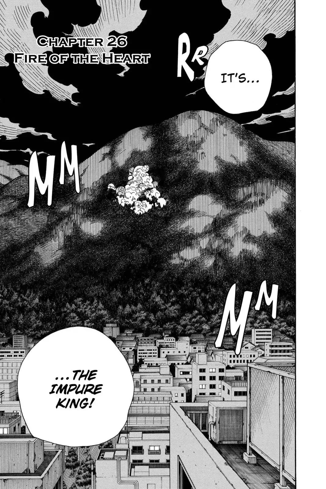 Ao no Exorcist Chapter 26 page 7 - Chapter 26: Fire of the Heart