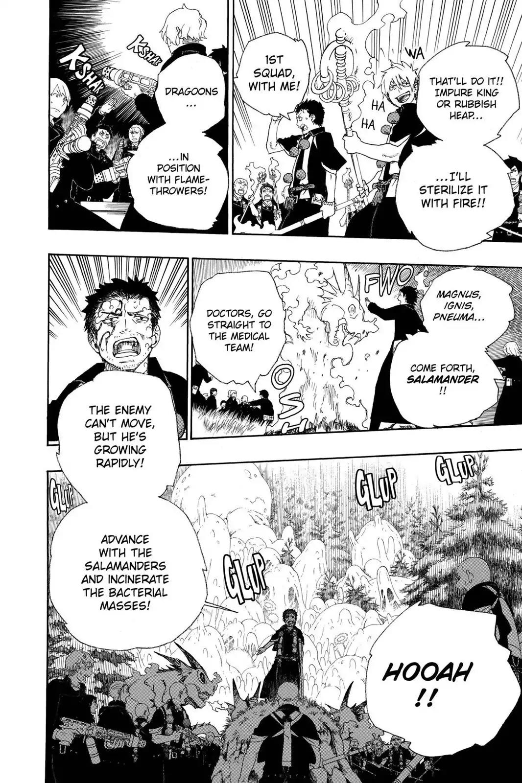 Ao no Exorcist Chapter 27 page 11 - Chapter 27: Battle At Kogon-Shinzan!