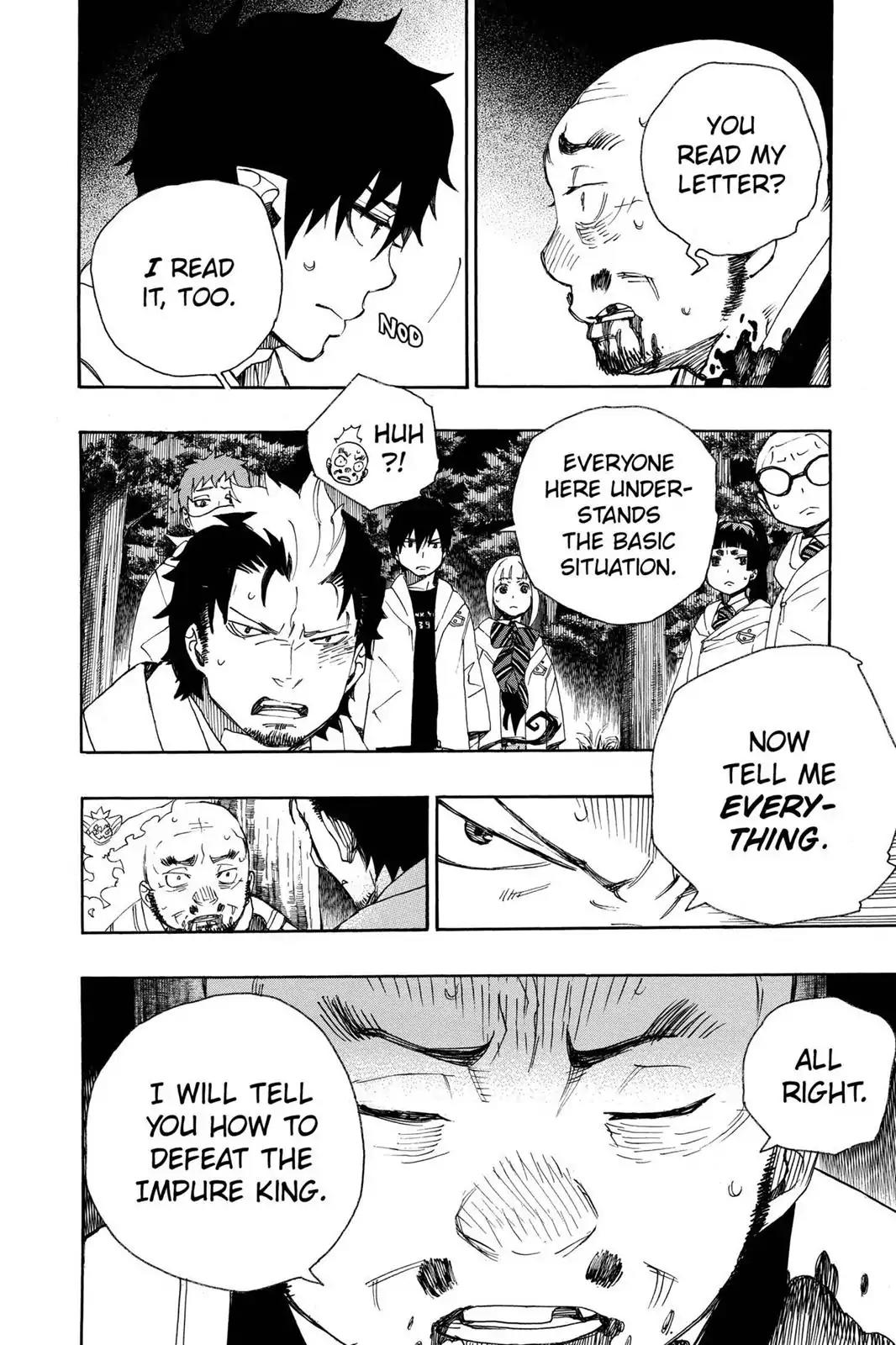 Ao no Exorcist Chapter 27 page 15 - Chapter 27: Battle At Kogon-Shinzan!