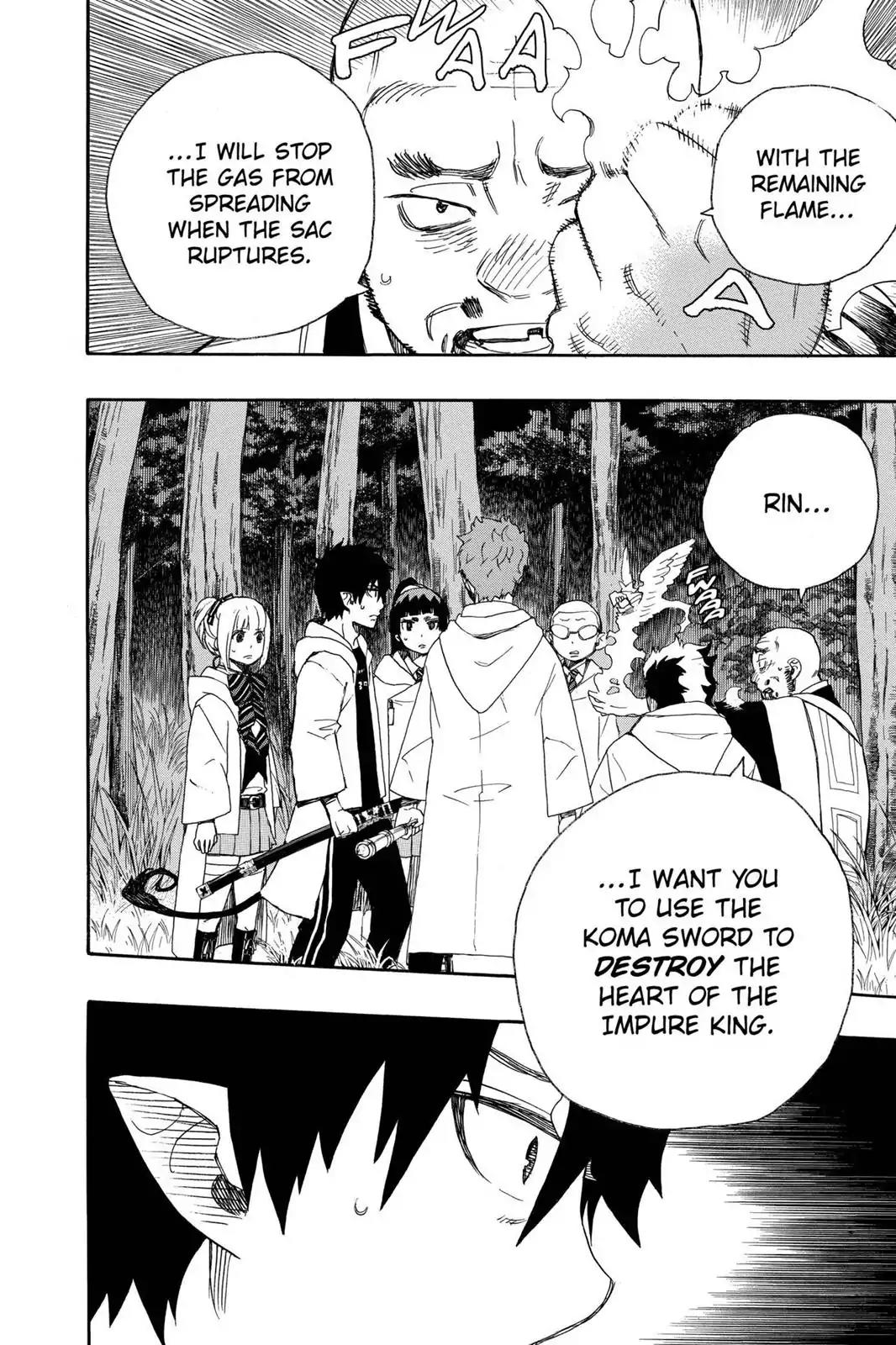 Ao no Exorcist Chapter 27 page 19 - Chapter 27: Battle At Kogon-Shinzan!