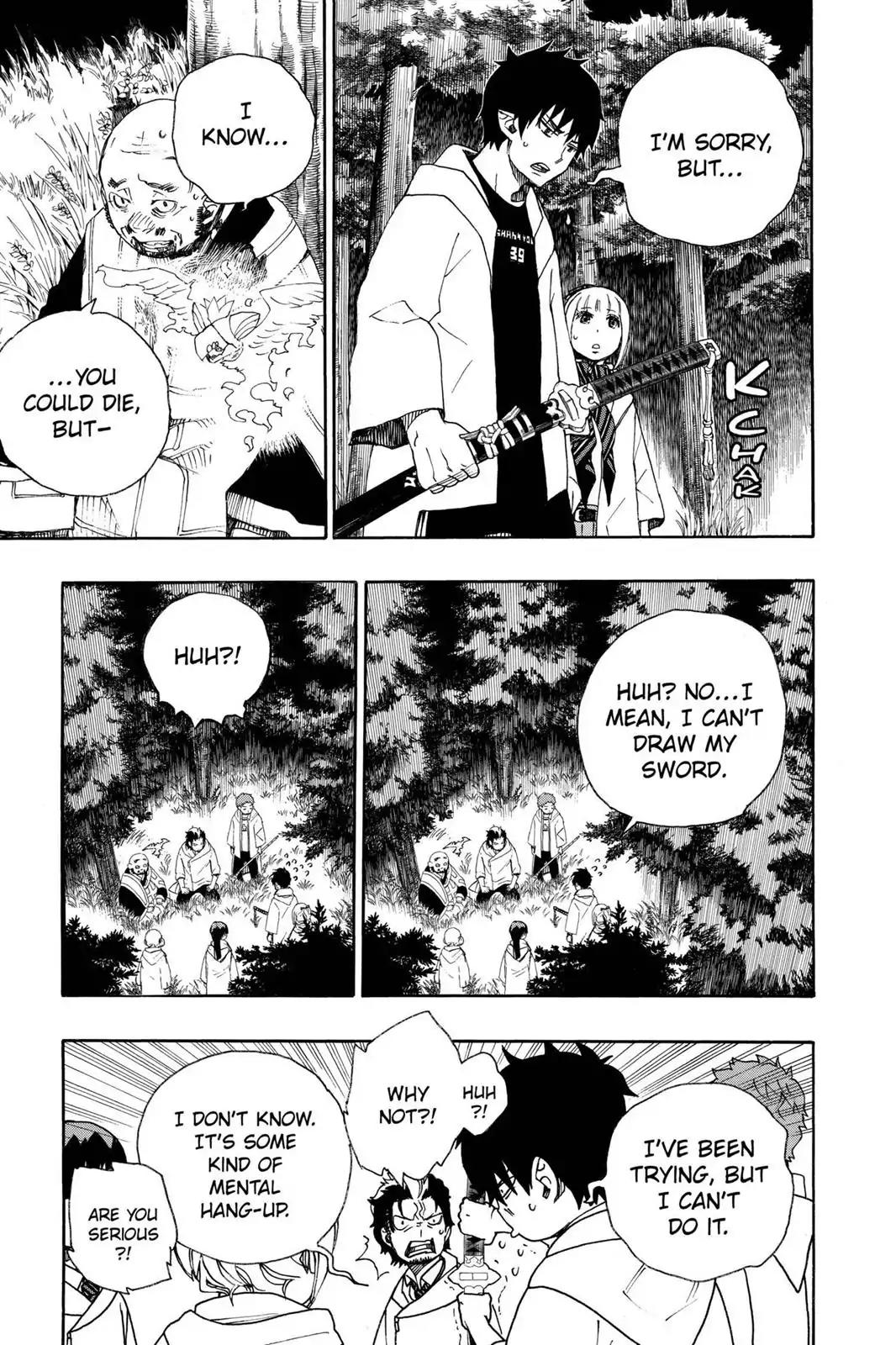 Ao no Exorcist Chapter 27 page 20 - Chapter 27: Battle At Kogon-Shinzan!