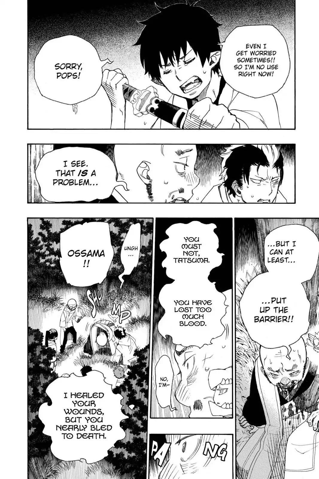 Ao no Exorcist Chapter 27 page 21 - Chapter 27: Battle At Kogon-Shinzan!