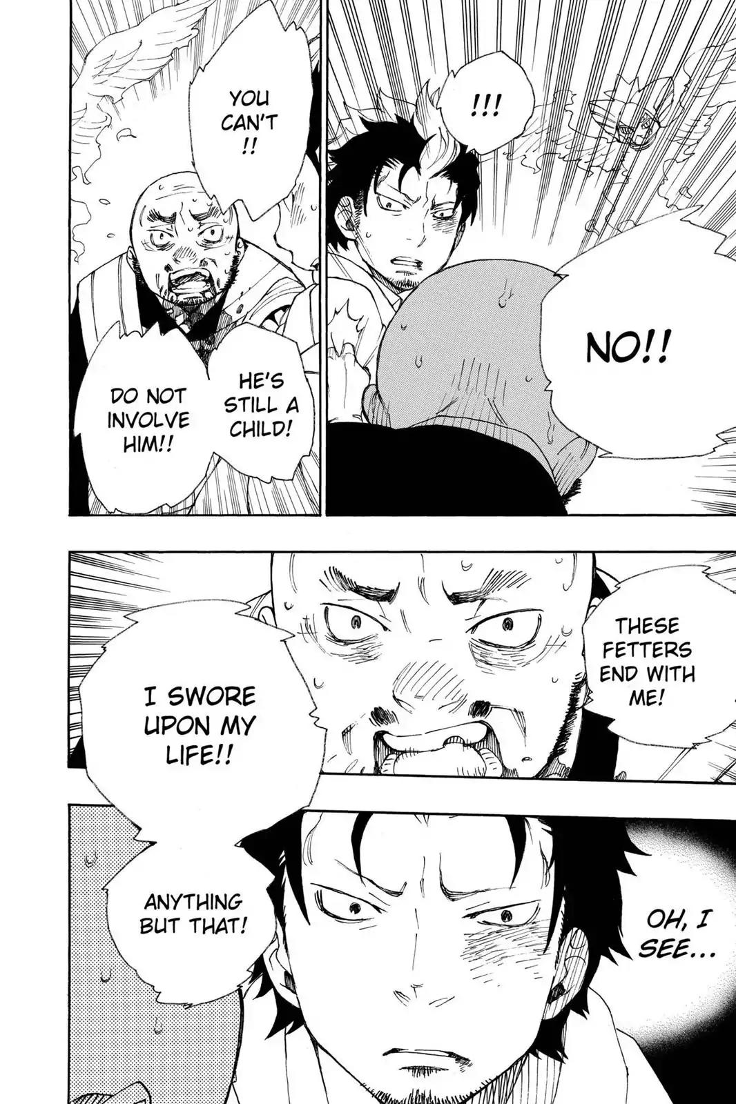 Ao no Exorcist Chapter 27 page 23 - Chapter 27: Battle At Kogon-Shinzan!