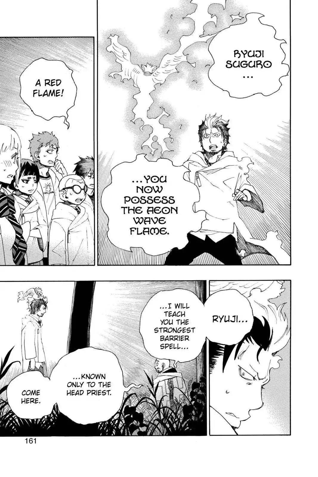 Ao no Exorcist Chapter 27 page 28 - Chapter 27: Battle At Kogon-Shinzan!