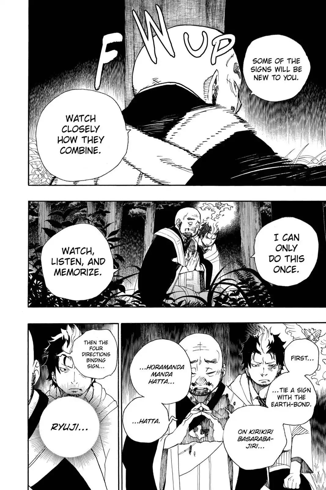 Ao no Exorcist Chapter 27 page 29 - Chapter 27: Battle At Kogon-Shinzan!