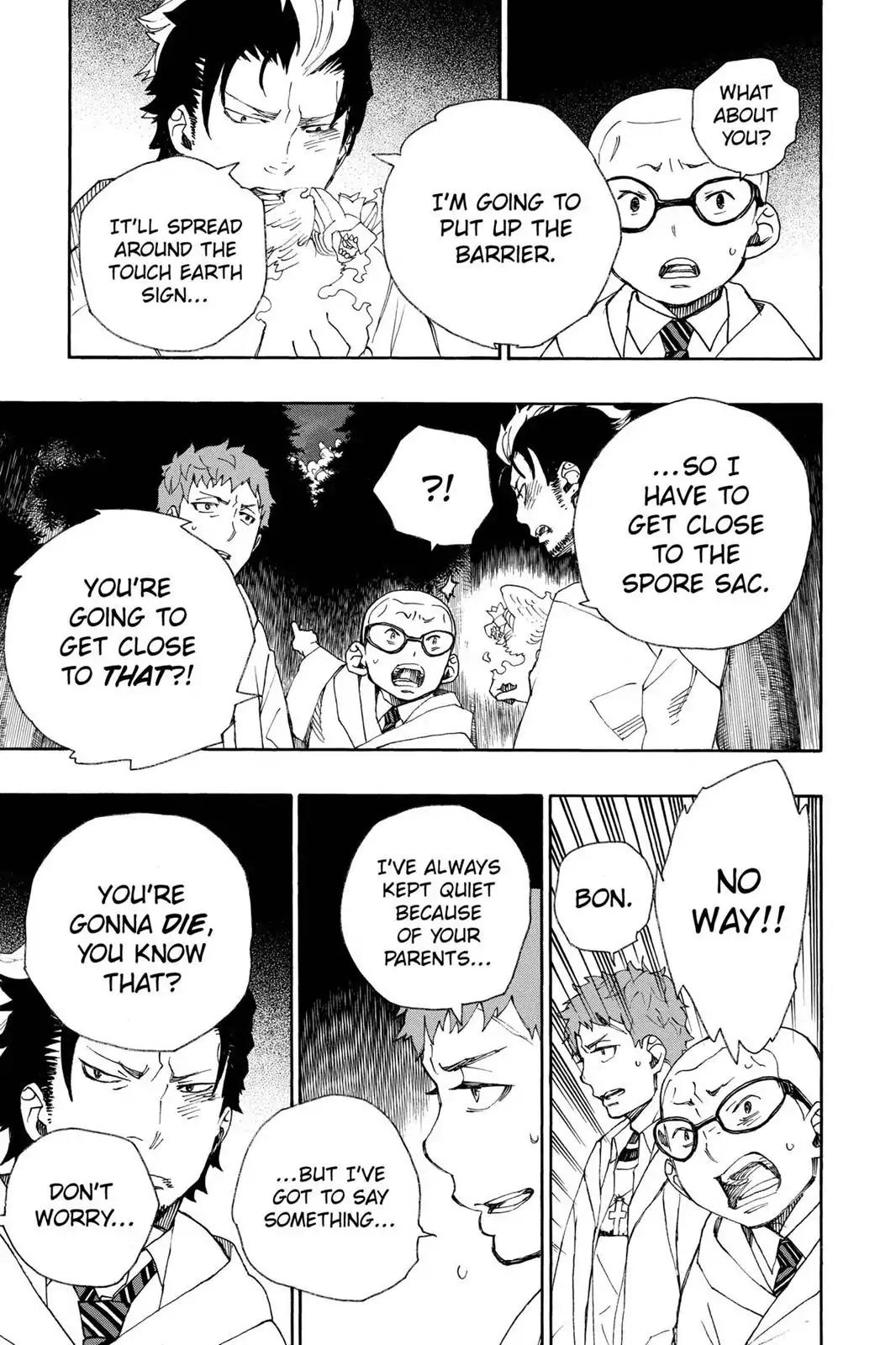 Ao no Exorcist Chapter 27 page 32 - Chapter 27: Battle At Kogon-Shinzan!
