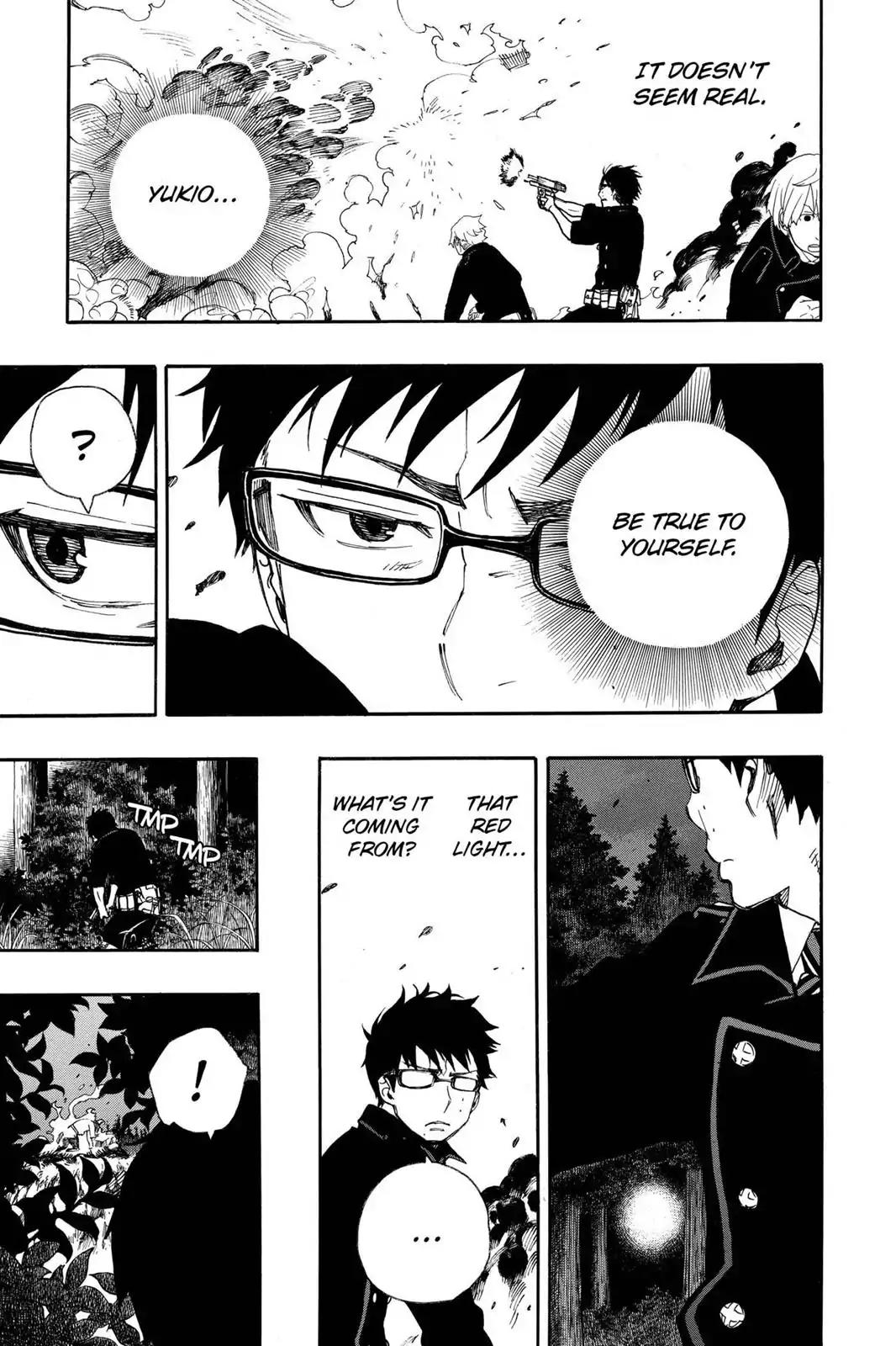Ao no Exorcist Chapter 27 page 38 - Chapter 27: Battle At Kogon-Shinzan!