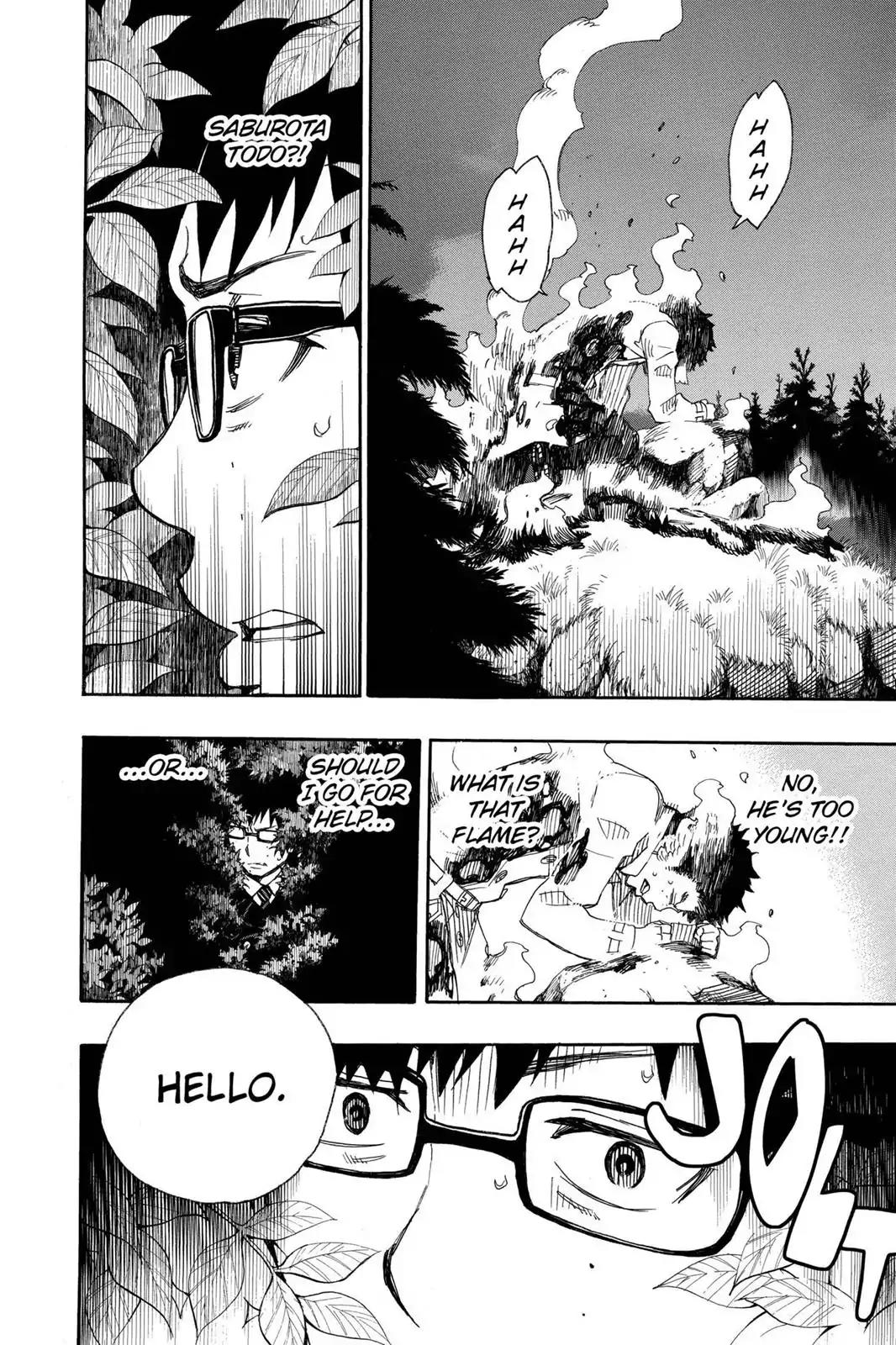 Ao no Exorcist Chapter 27 page 39 - Chapter 27: Battle At Kogon-Shinzan!