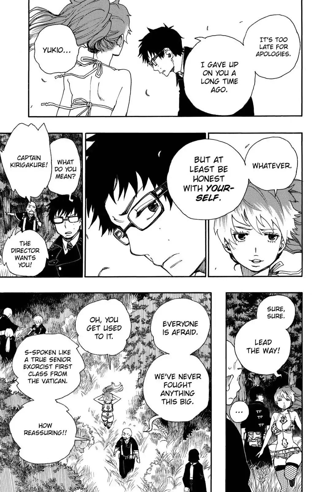 Ao no Exorcist Chapter 27 page 5 - Chapter 27: Battle At Kogon-Shinzan!