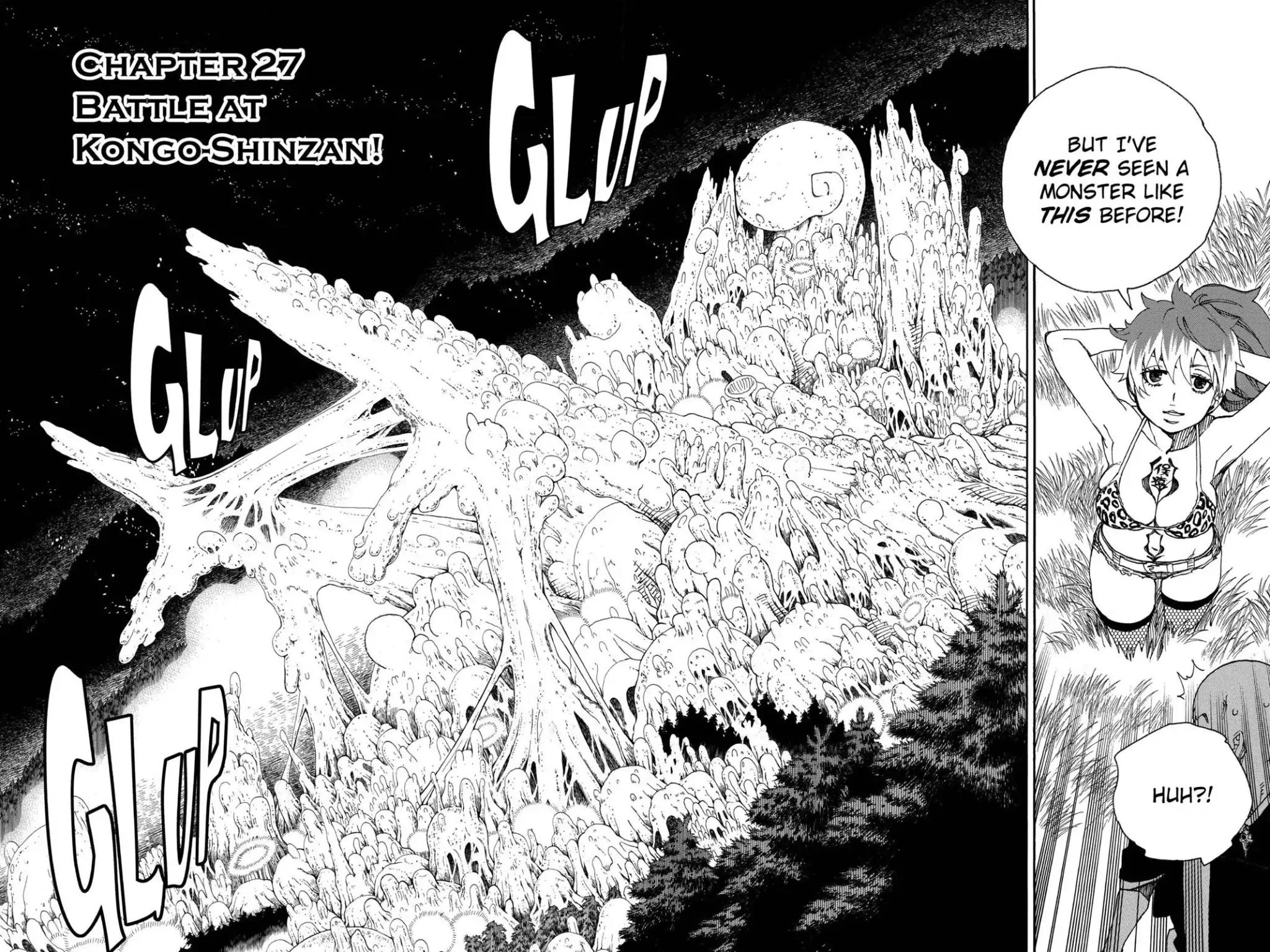 Ao no Exorcist Chapter 27 page 6 - Chapter 27: Battle At Kogon-Shinzan!