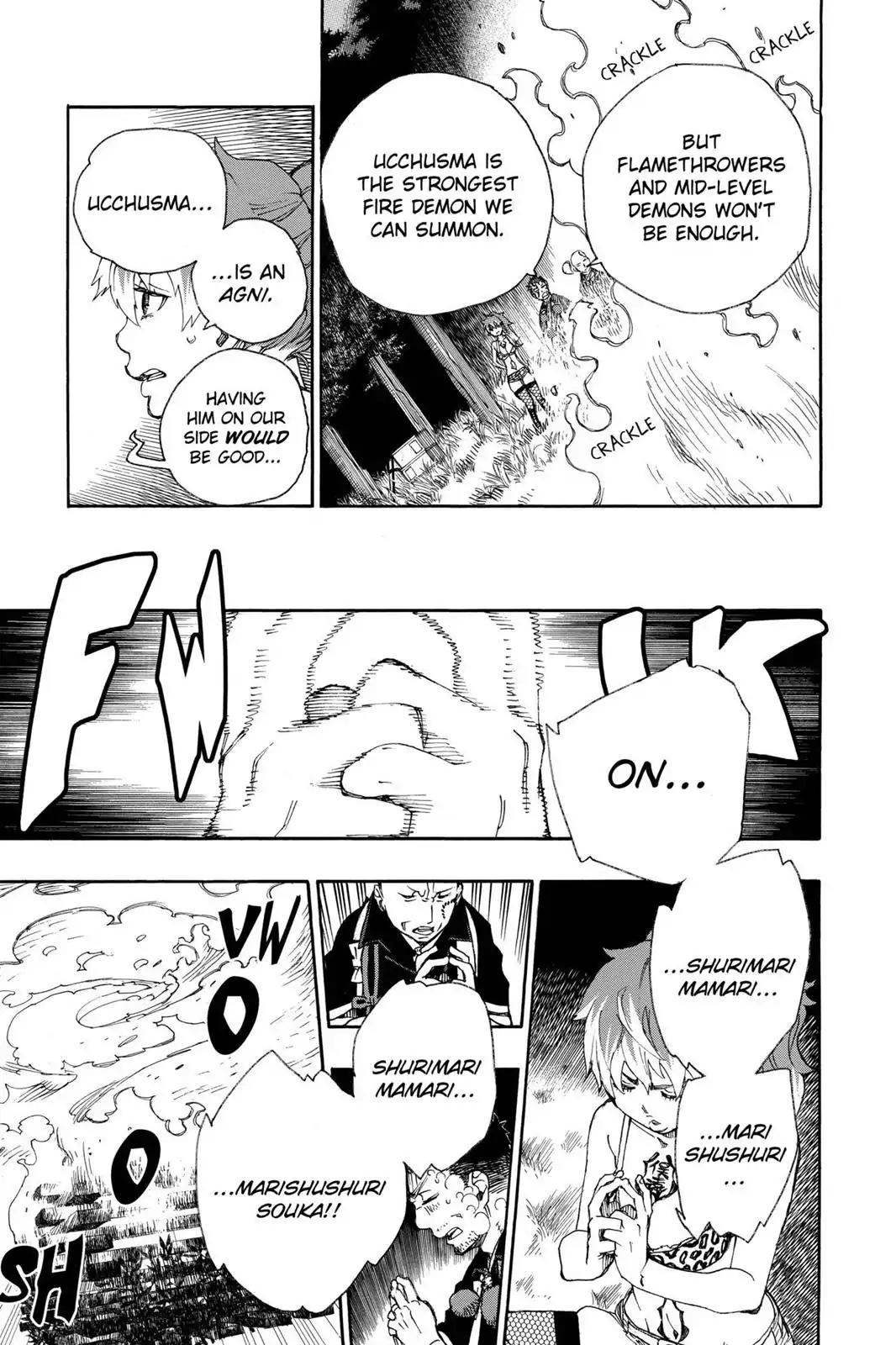 Ao no Exorcist Chapter 27 page 8 - Chapter 27: Battle At Kogon-Shinzan!