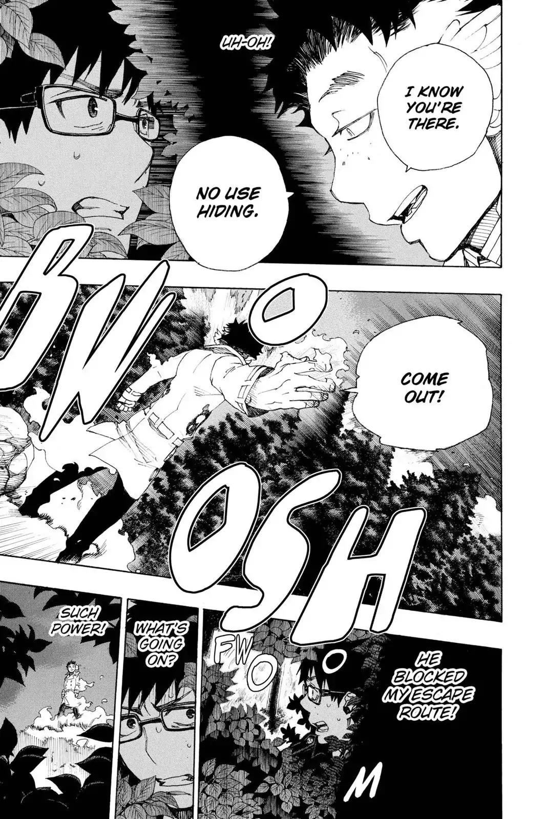 Ao no Exorcist Chapter 28 page 11 - Chapter 28: Crimson Lotus