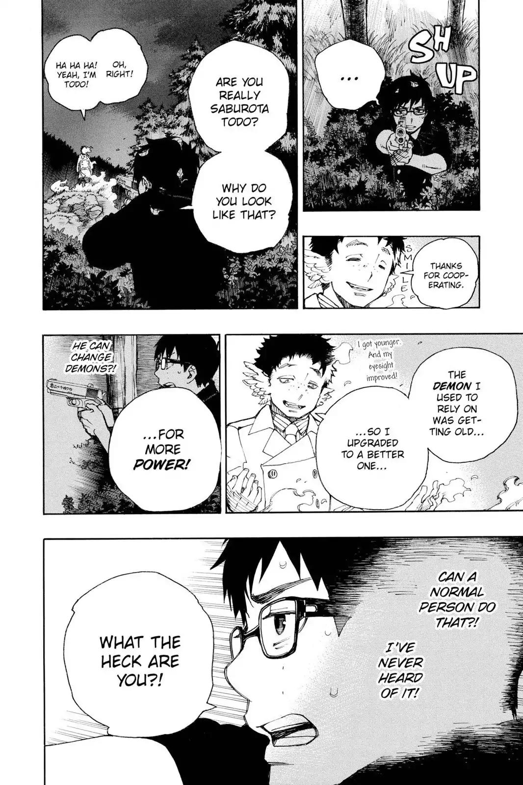 Ao no Exorcist Chapter 28 page 12 - Chapter 28: Crimson Lotus
