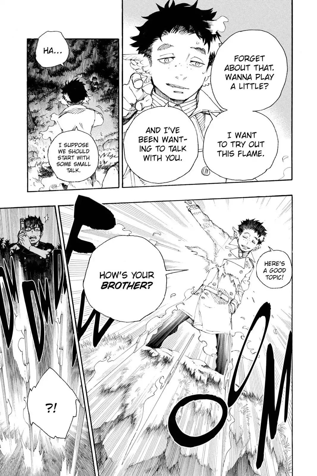 Ao no Exorcist Chapter 28 page 13 - Chapter 28: Crimson Lotus