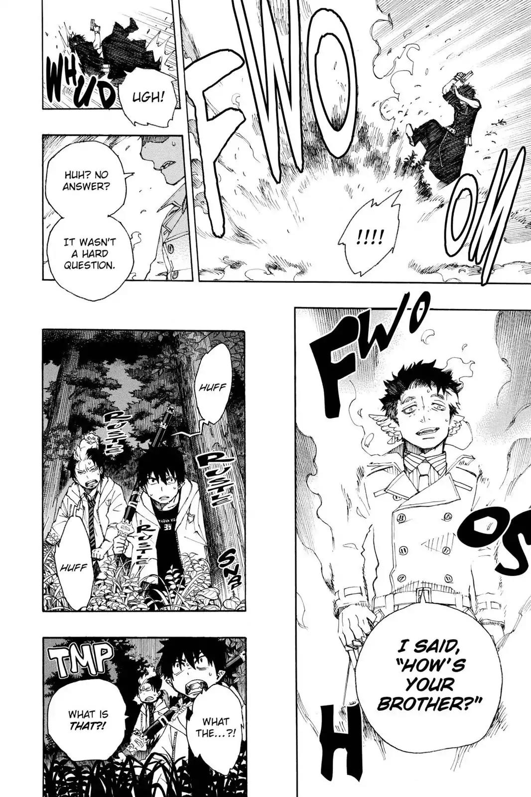 Ao no Exorcist Chapter 28 page 14 - Chapter 28: Crimson Lotus