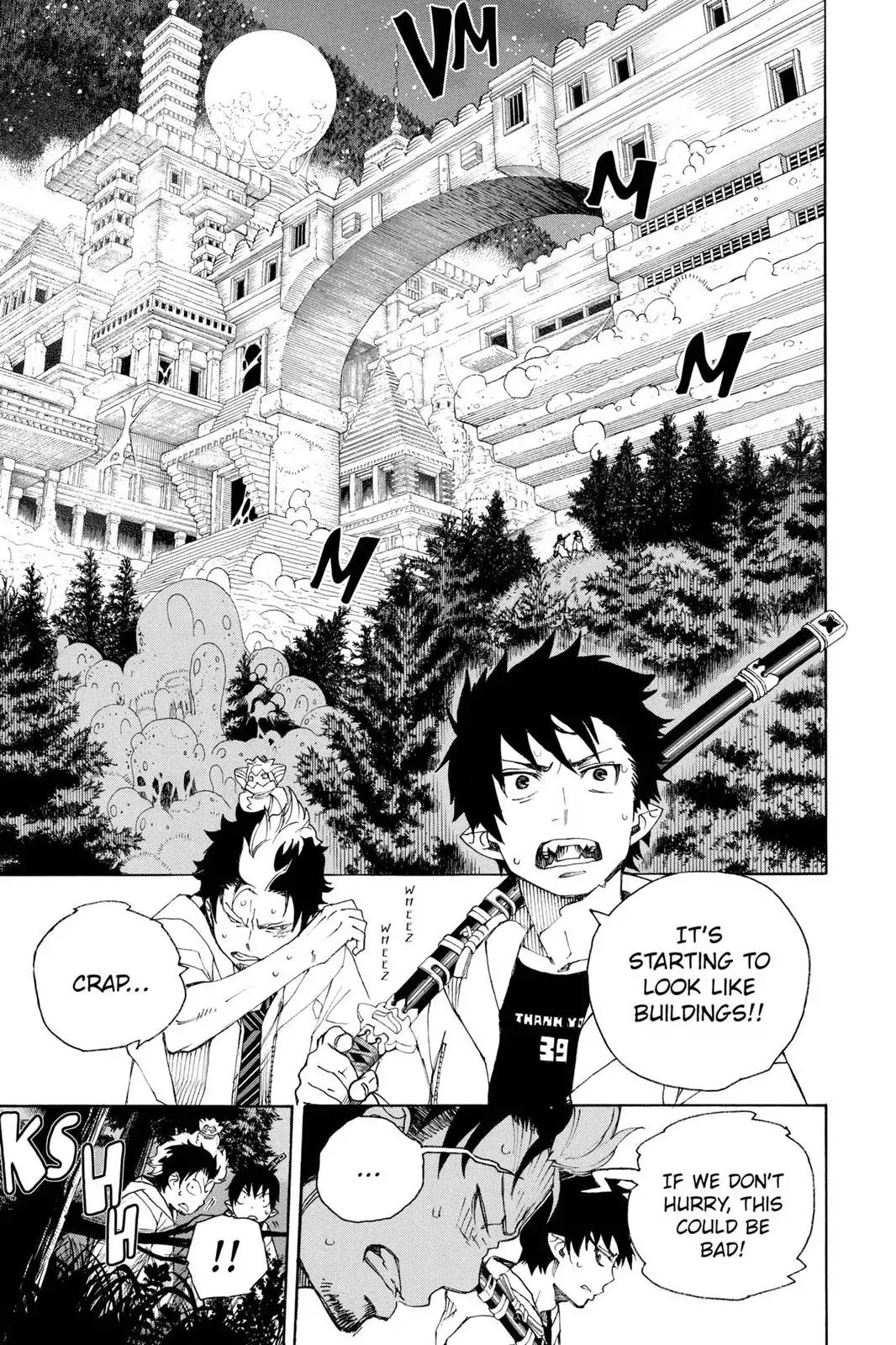 Ao no Exorcist Chapter 28 page 15 - Chapter 28: Crimson Lotus