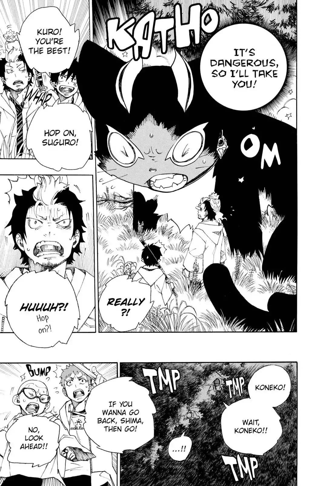 Ao no Exorcist Chapter 28 page 17 - Chapter 28: Crimson Lotus