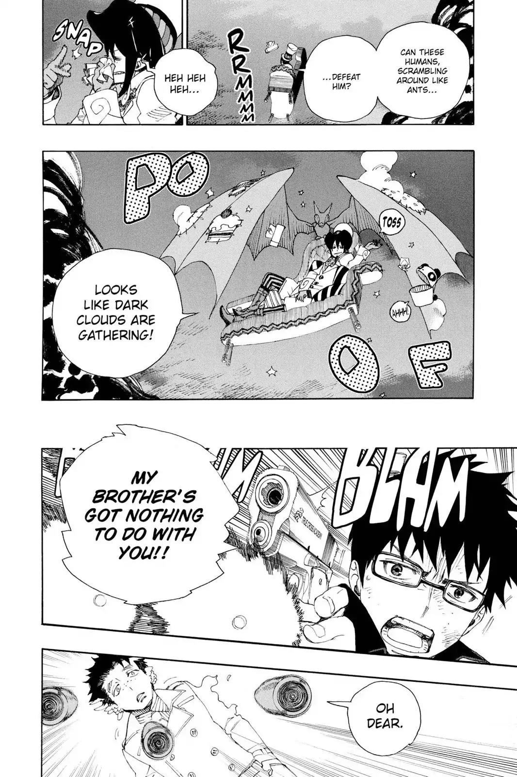 Ao no Exorcist Chapter 28 page 20 - Chapter 28: Crimson Lotus
