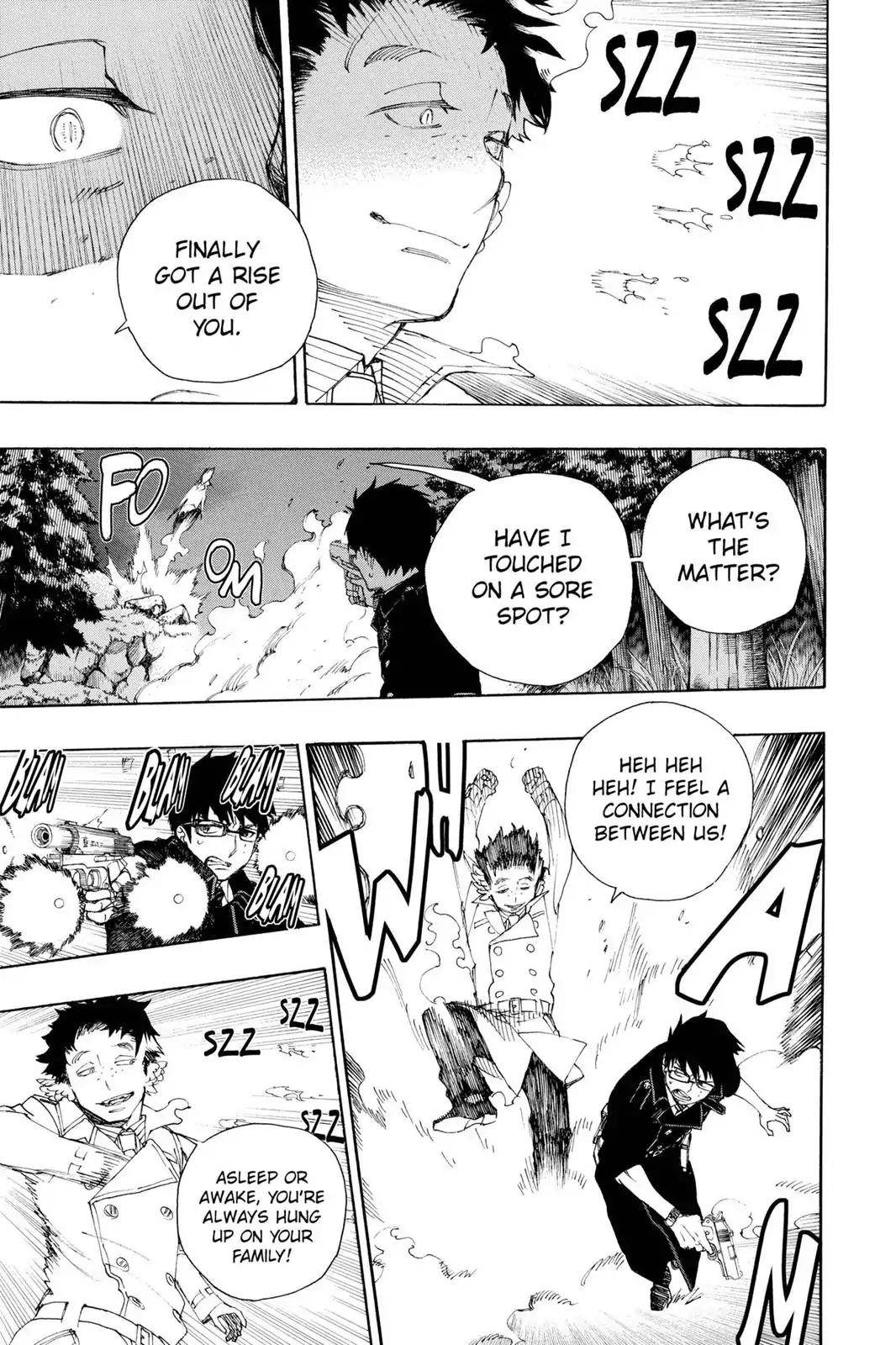 Ao no Exorcist Chapter 28 page 21 - Chapter 28: Crimson Lotus
