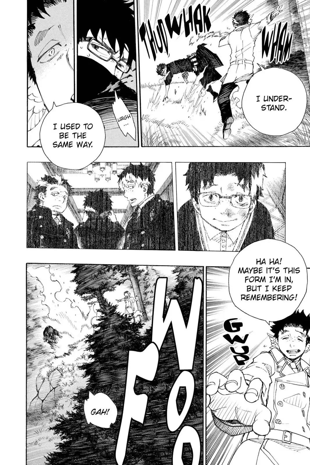 Ao no Exorcist Chapter 28 page 22 - Chapter 28: Crimson Lotus