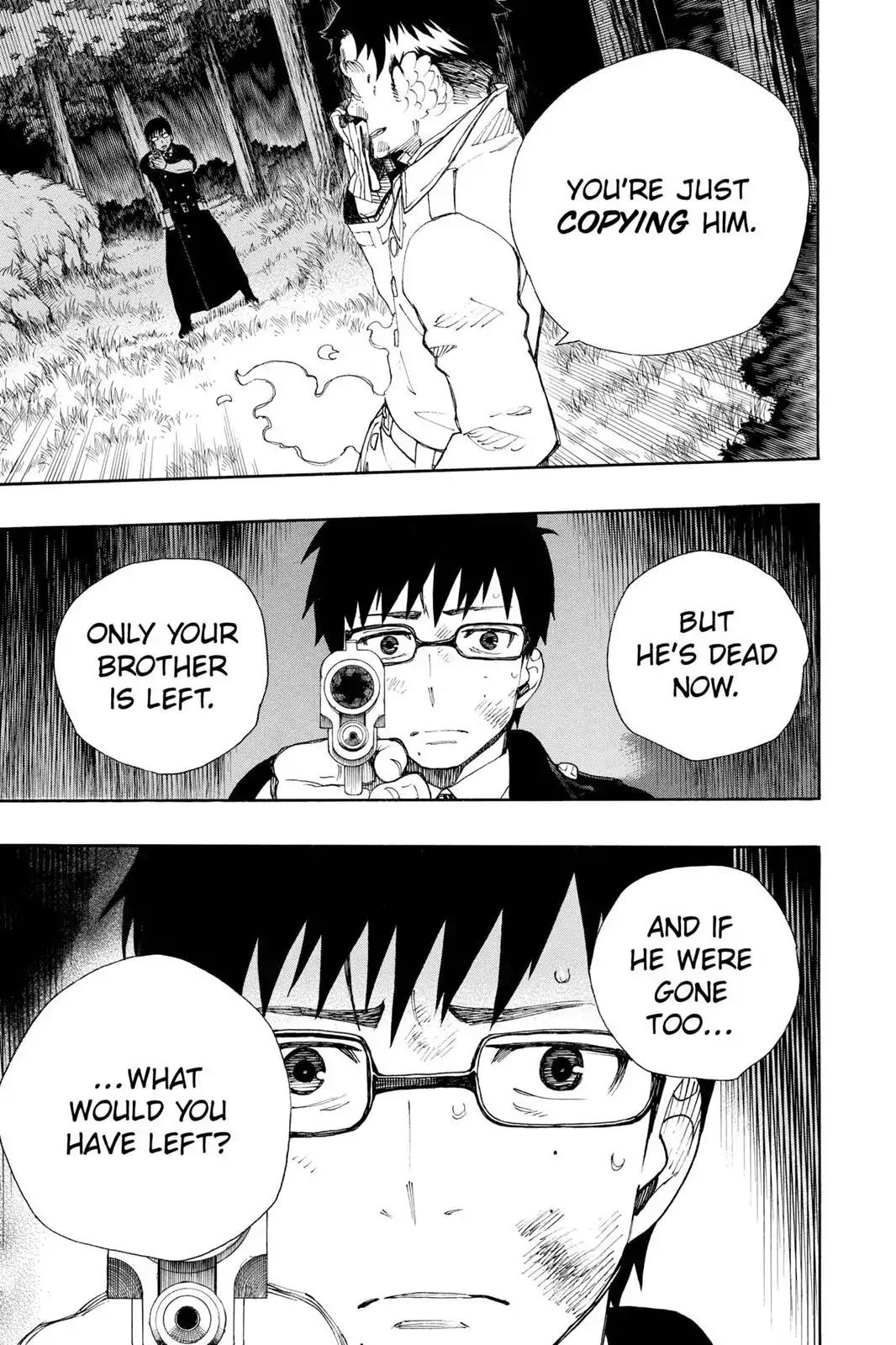 Ao no Exorcist Chapter 28 page 27 - Chapter 28: Crimson Lotus