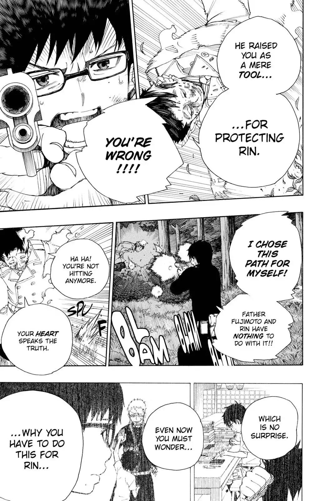 Ao no Exorcist Chapter 28 page 29 - Chapter 28: Crimson Lotus