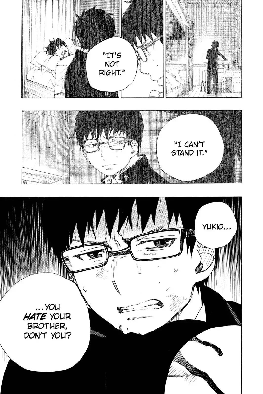 Ao no Exorcist Chapter 28 page 31 - Chapter 28: Crimson Lotus