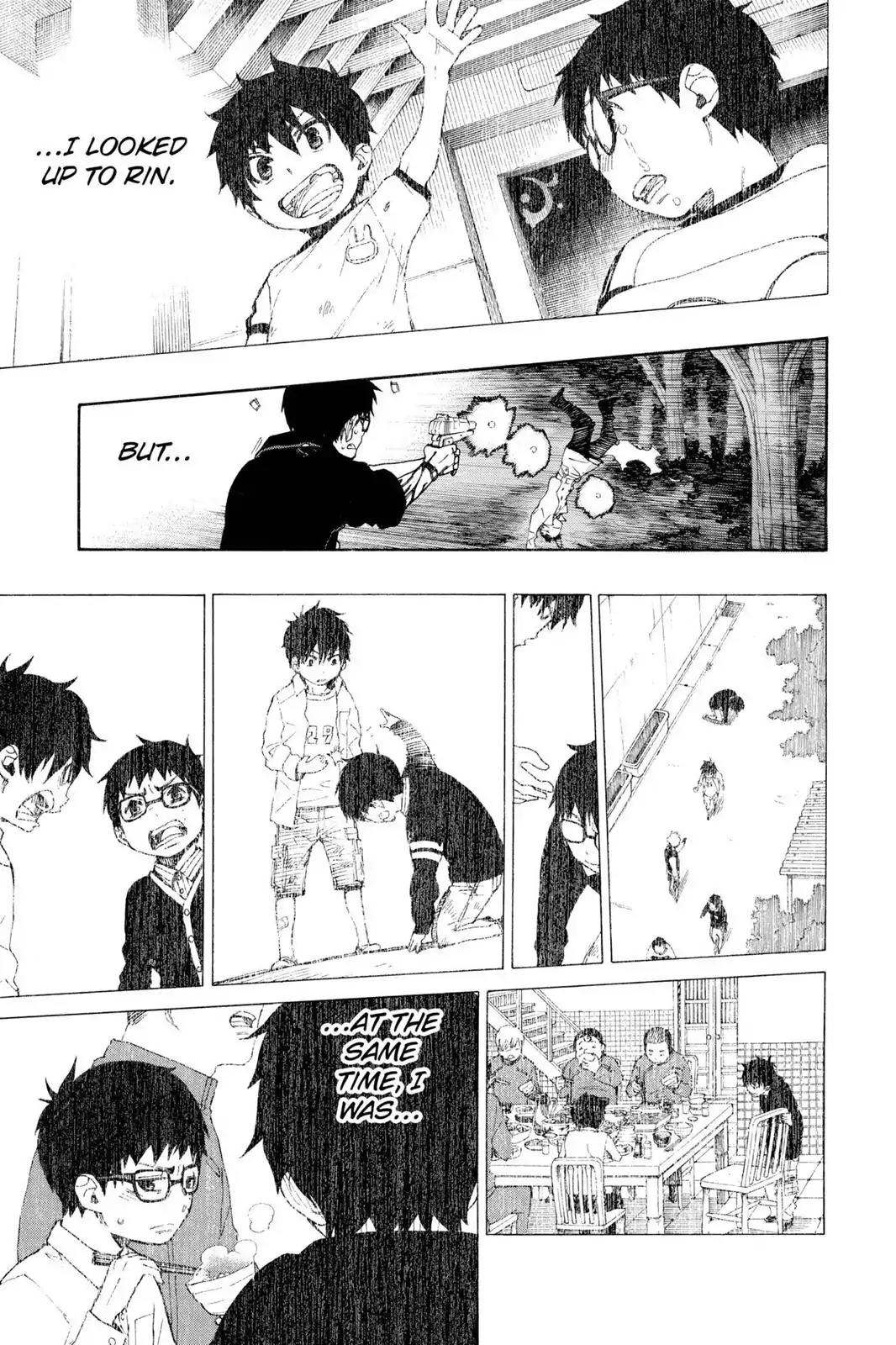 Ao no Exorcist Chapter 29 page 11 - Chapter 29: Barrier Spell