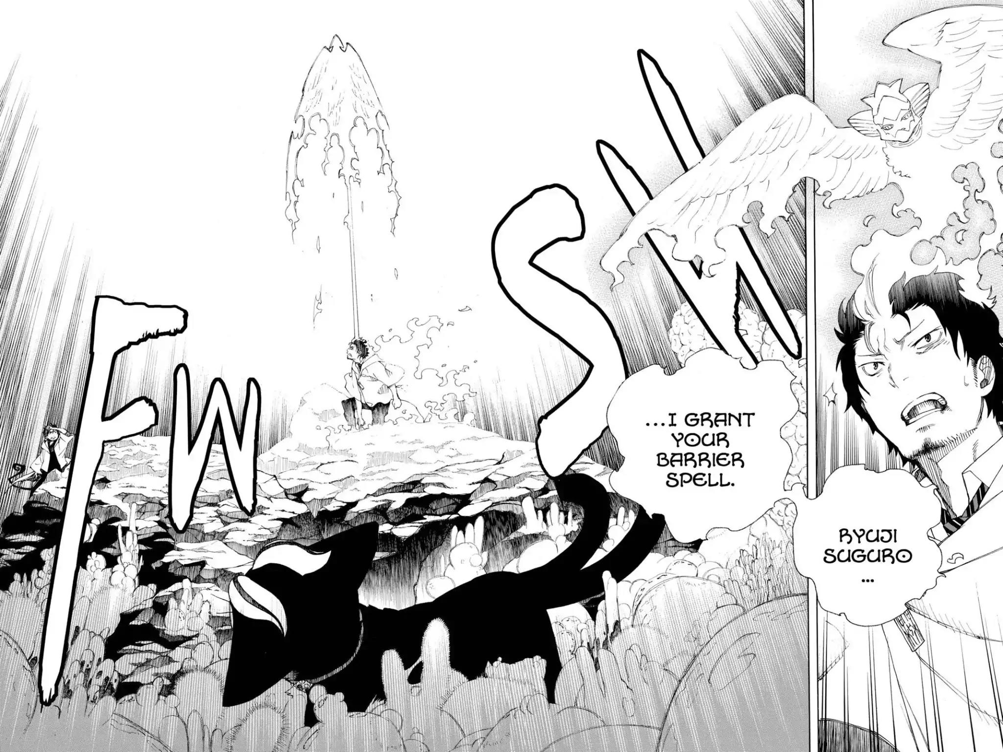 Ao no Exorcist Chapter 29 page 16 - Chapter 29: Barrier Spell