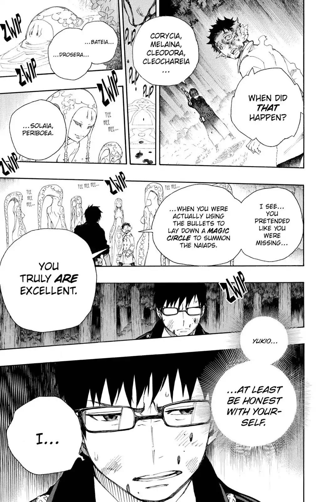 Ao no Exorcist Chapter 29 page 20 - Chapter 29: Barrier Spell