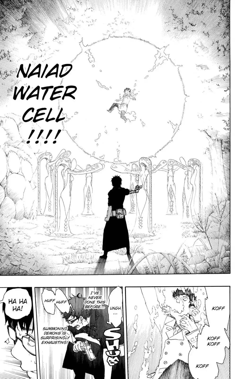 Ao no Exorcist Chapter 29 page 22 - Chapter 29: Barrier Spell