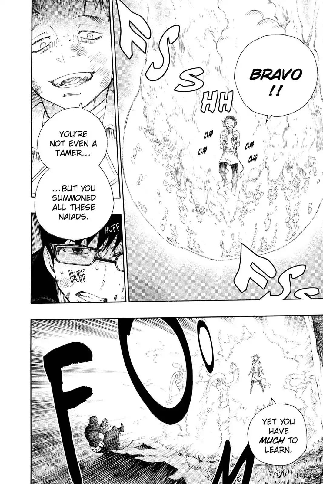 Ao no Exorcist Chapter 29 page 23 - Chapter 29: Barrier Spell