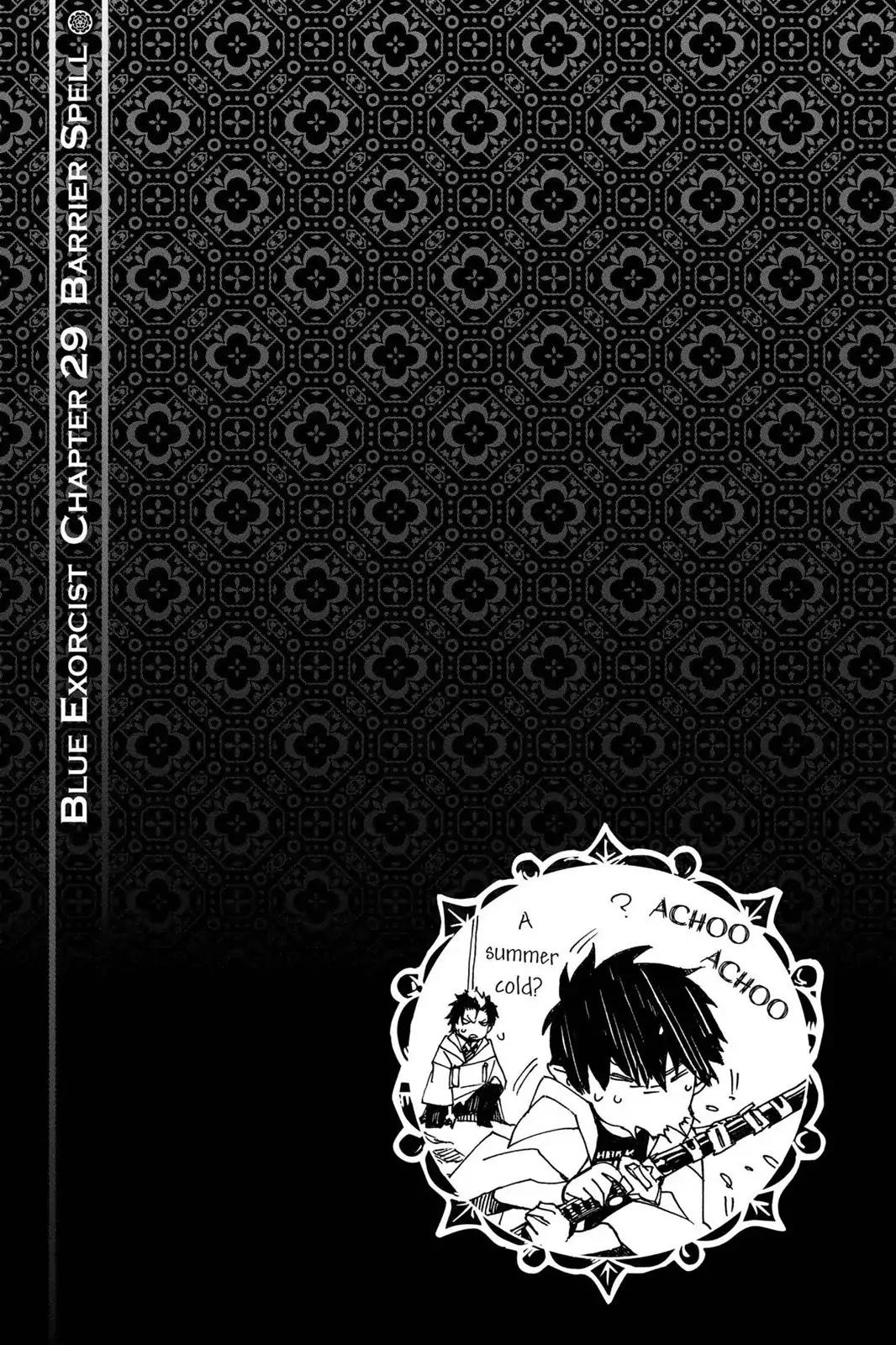 Ao no Exorcist Chapter 29 page 25 - Chapter 29: Barrier Spell